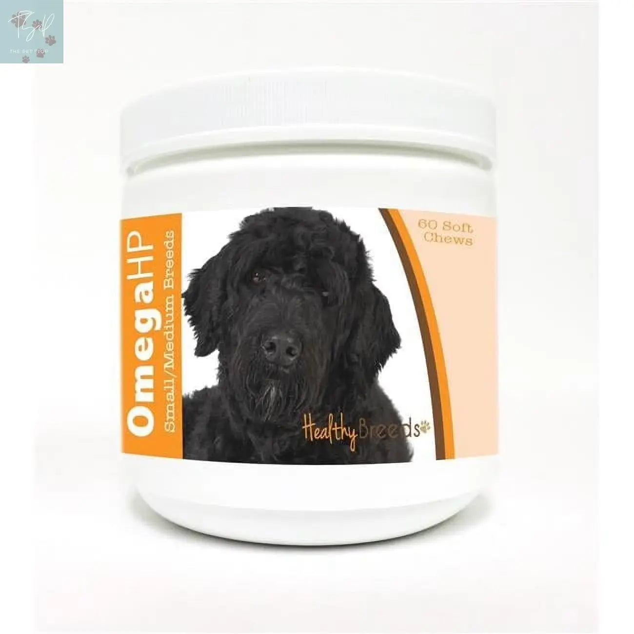Healthy Breeds Omega HP Fatty Acid Soft Chews for Portuguese Water Dog Skin and Coat Support Healthy Breeds