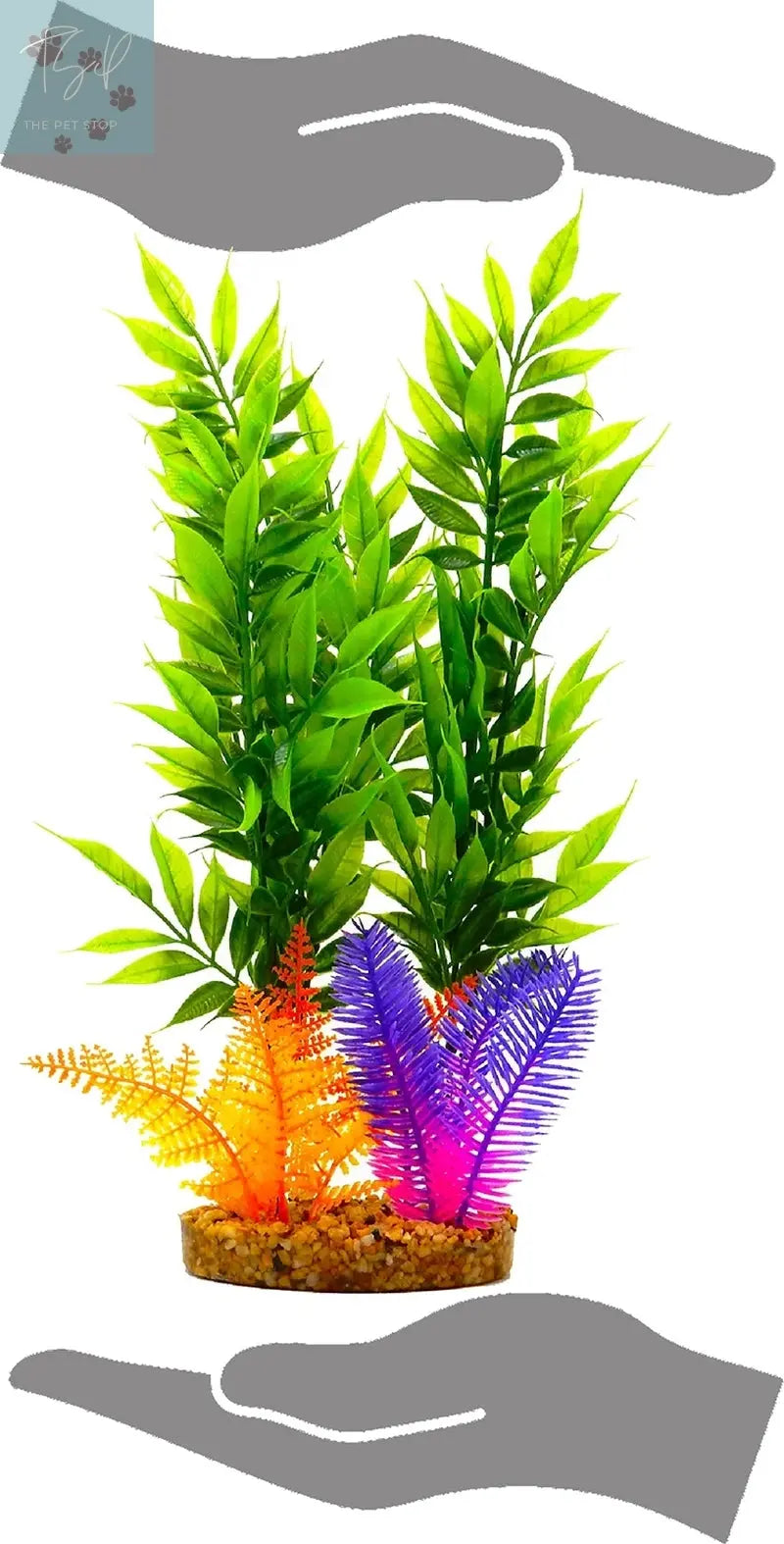 Aqua Culture XL Standing Aquarium Plant - Multicolor Wal-Mart Stores, Inc.
