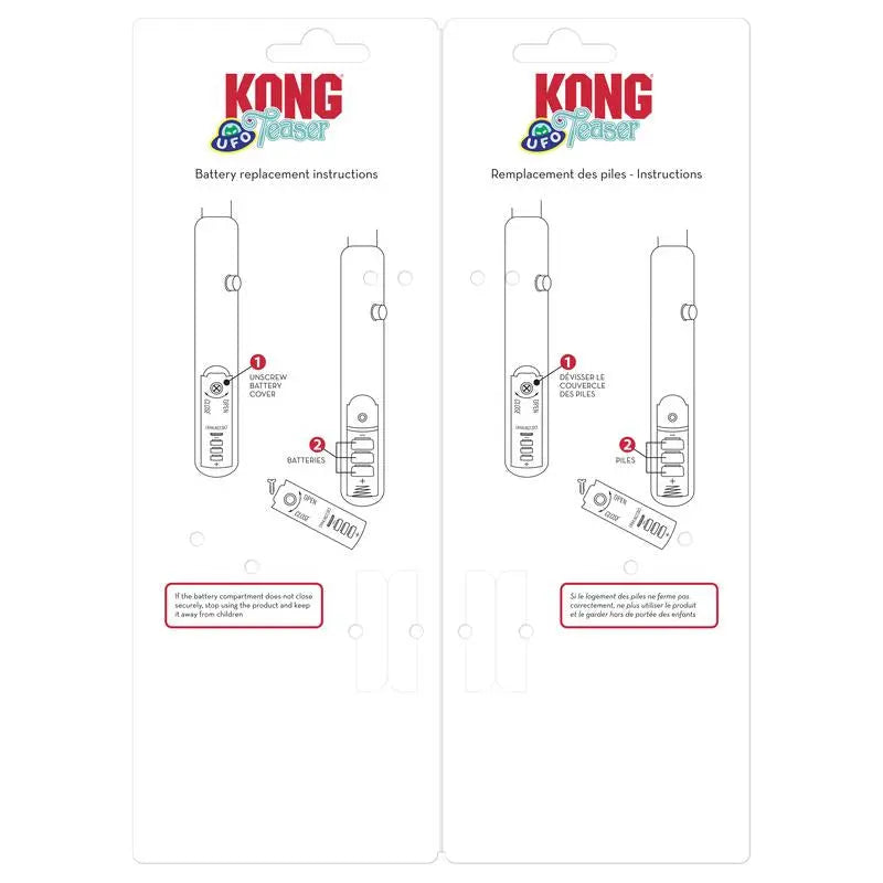 KONG Illuminated UFO Cat Teaser with Catnip The Pet Stop