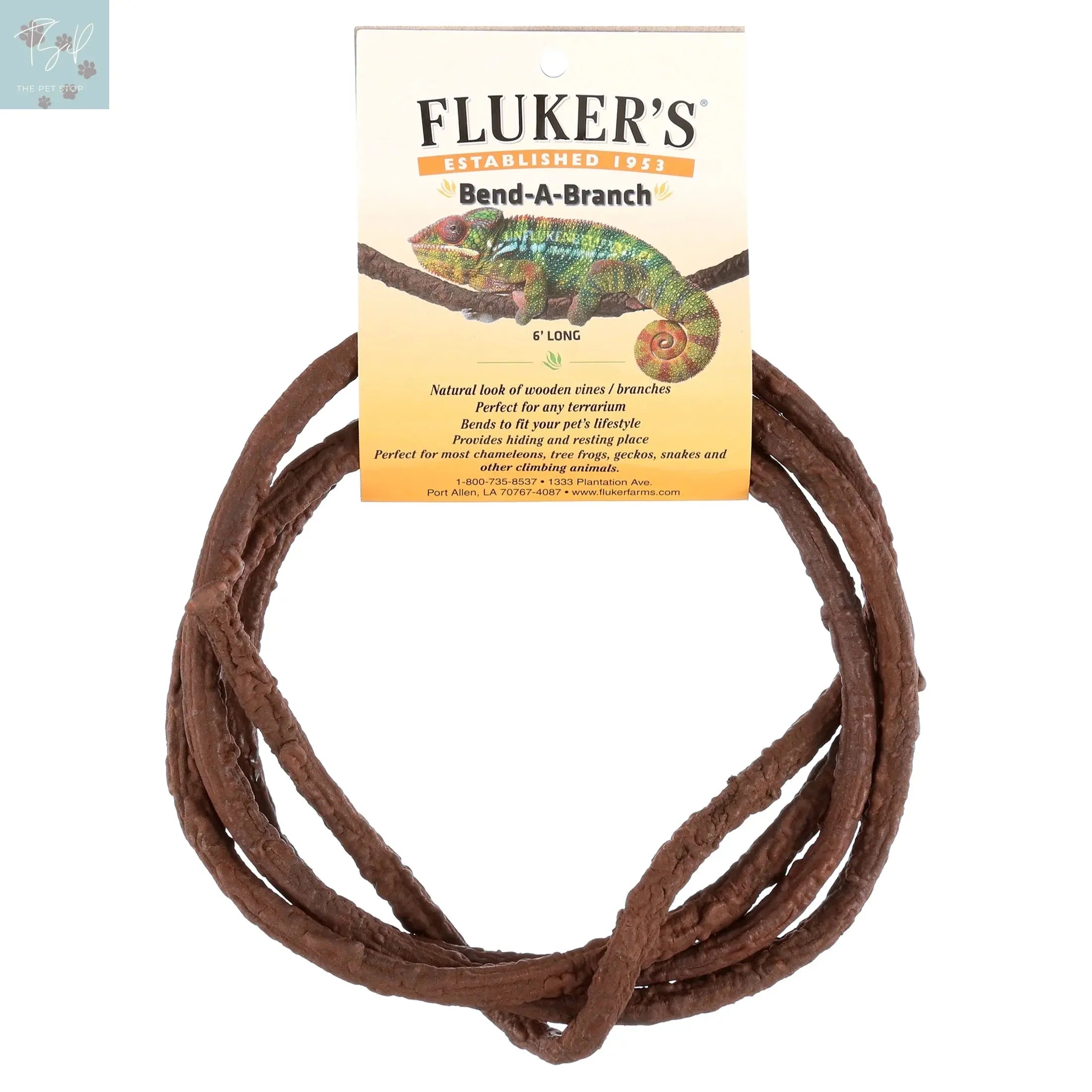 Fluker'S Bend-A-Branch Reptile Decoration, Medium Flukers