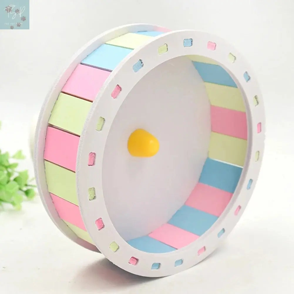 Hamster Wheel, Silent Hamster Exercise Wheel, Cage Activity Accessories Running/Playing Toy for Rats Gerbils Chinchillas Mice Hedgehogs Guinea Pigs and Other Small Animal GMMGLT
