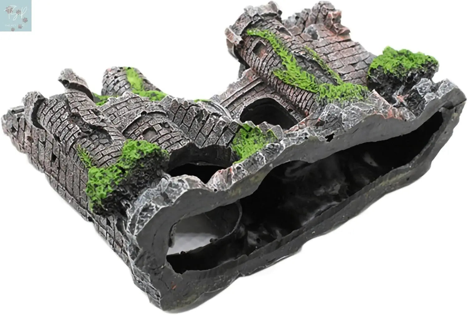 Eco-Friendly Resin Castle Aquarium Ornaments and Submarine Decorations for Betta Fish Tank Accessories ARIDA