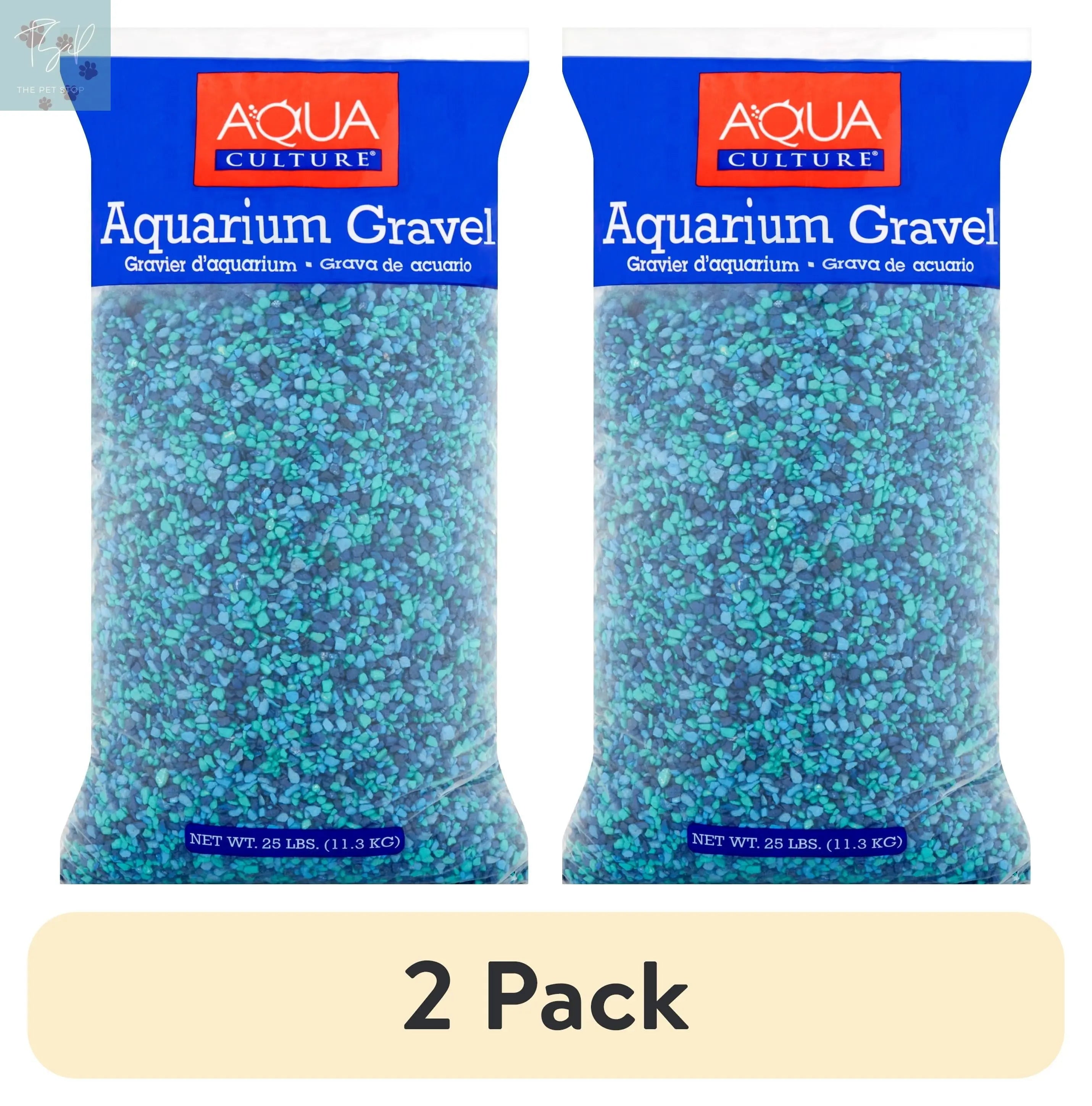 Aqua Culture Aquarium Gravel, Caribbean, 25 Lb Wal-Mart Stores, Inc.