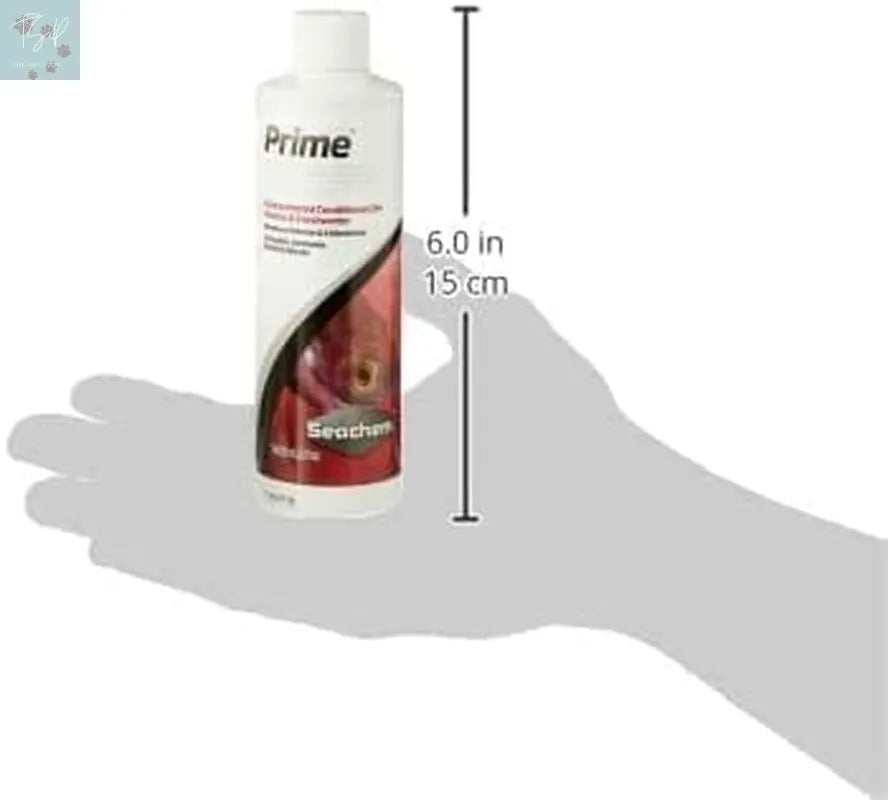 Seachem Prime Freshwater and Saltwater Conditioner - Chemical Remover and Detoxifier, 250 mL Seachem Laboratories, Inc.