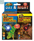 Zoo Med Day & Night Reptile Bulbs Combo Pack - 60 Watts - Combo Pack Generic