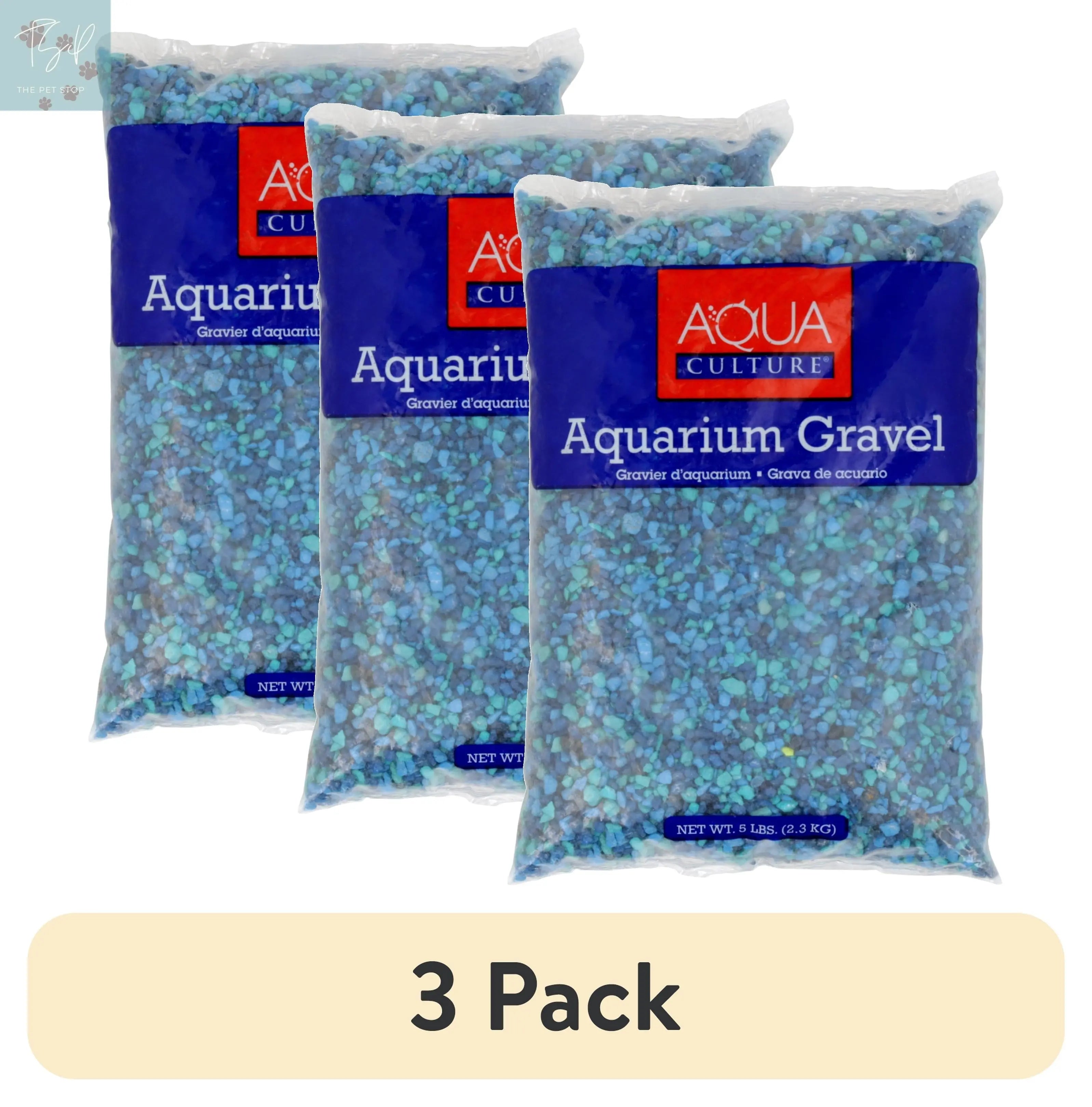 Aqua Culture Aquarium Gravel, Blue, 5-Pound Wal-Mart Stores, Inc.