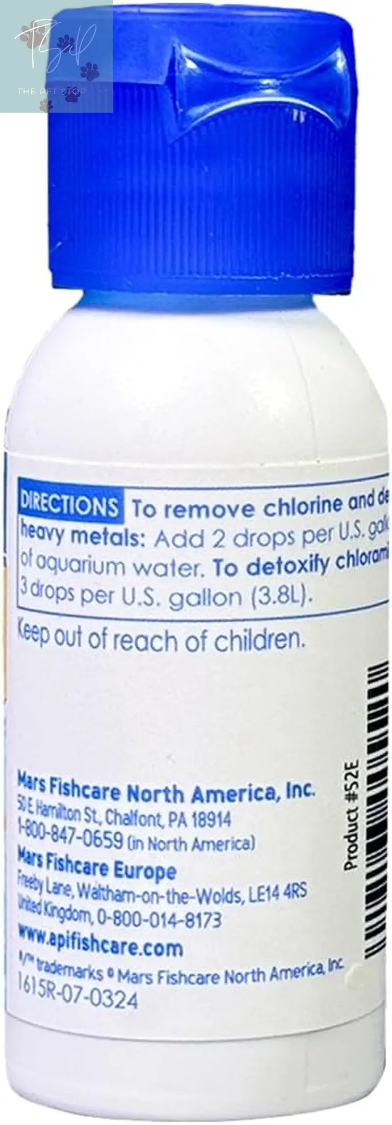 API Tap Water Conditioner for Aquariums - 1 Ounce Bottle Mars Fishcare