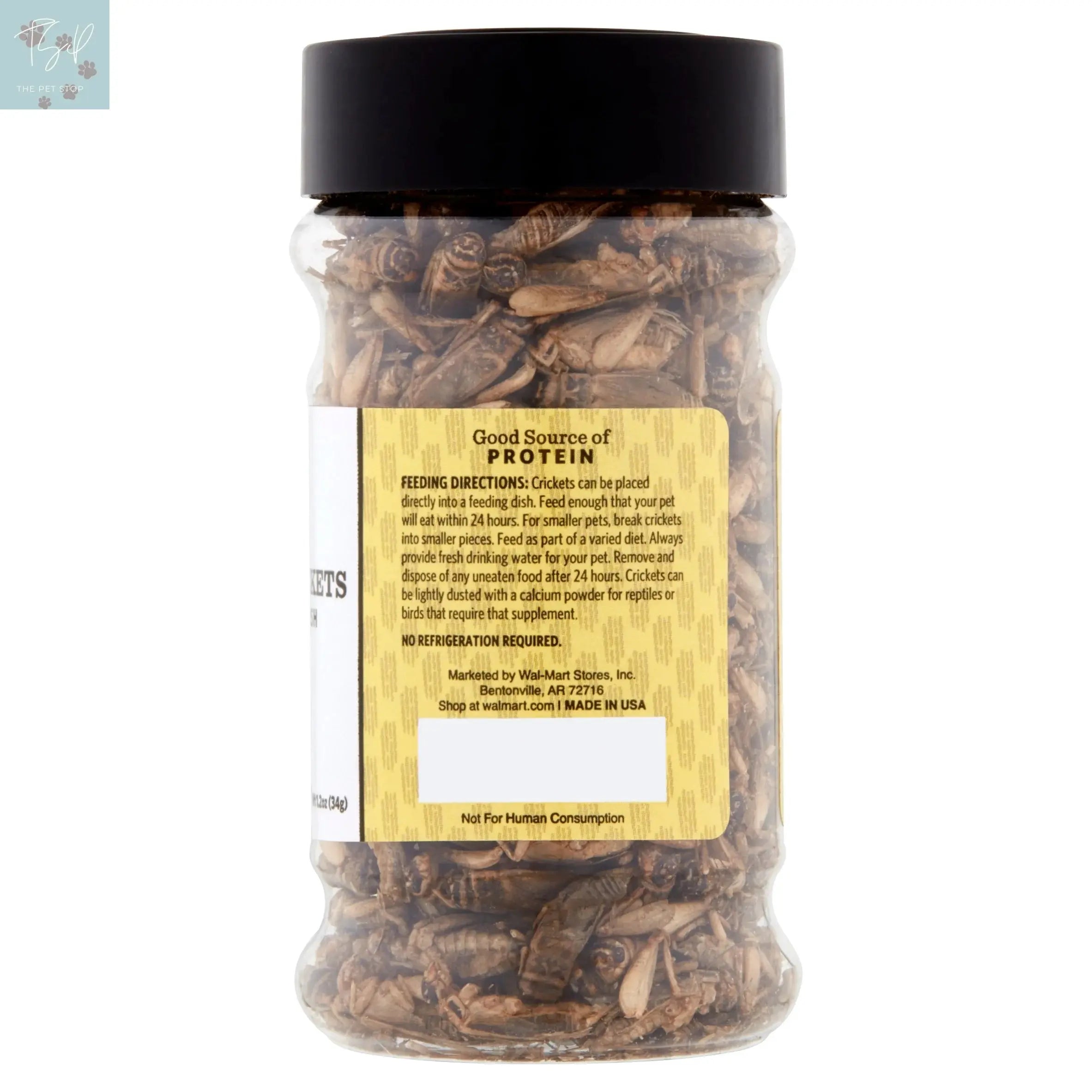 Aqua Culture Freeze-Dried Crickets for Birds, Reptiles & Fish, 1.2 Oz Wal-Mart Stores, Inc.