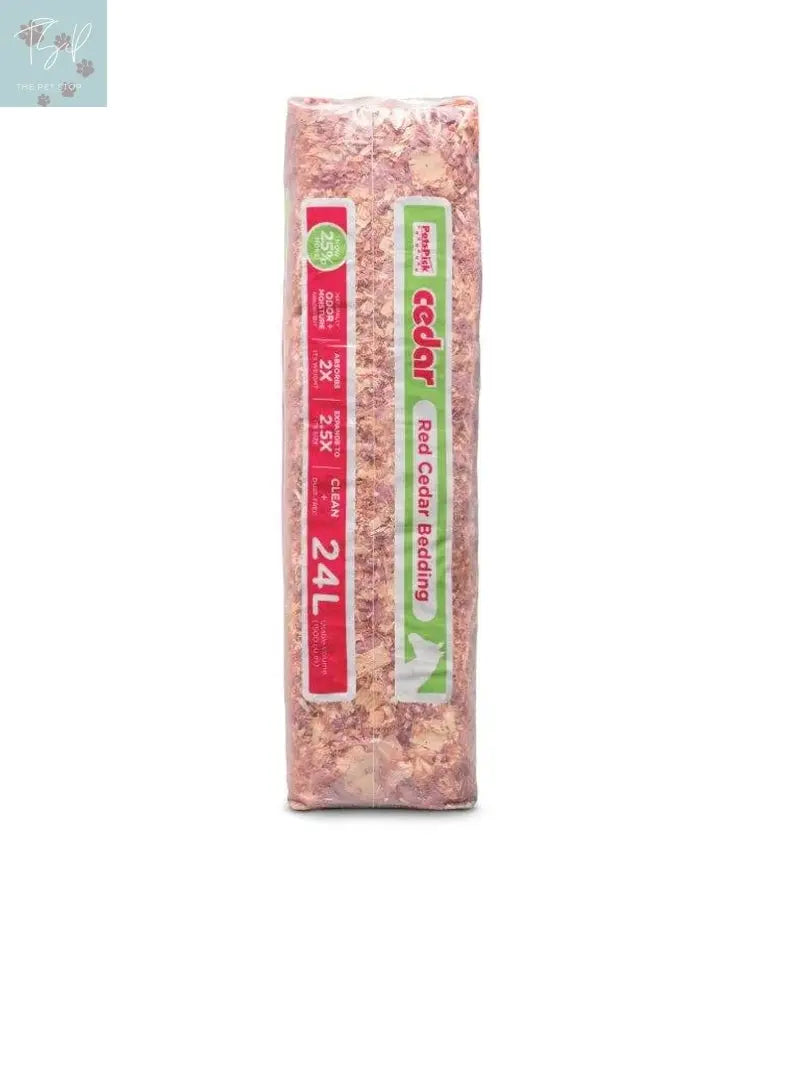 Pets Pick Red Cedar Bedding 24L Bag American Wood Fibers