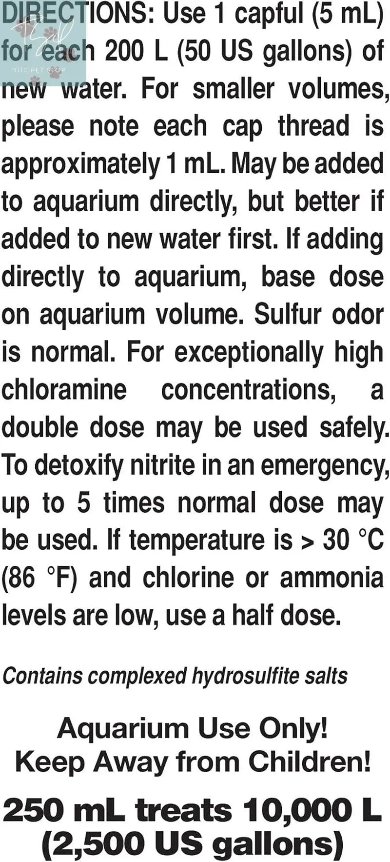 Seachem Prime Freshwater and Saltwater Conditioner - Chemical Remover and Detoxifier, 250 mL Seachem Laboratories, Inc.