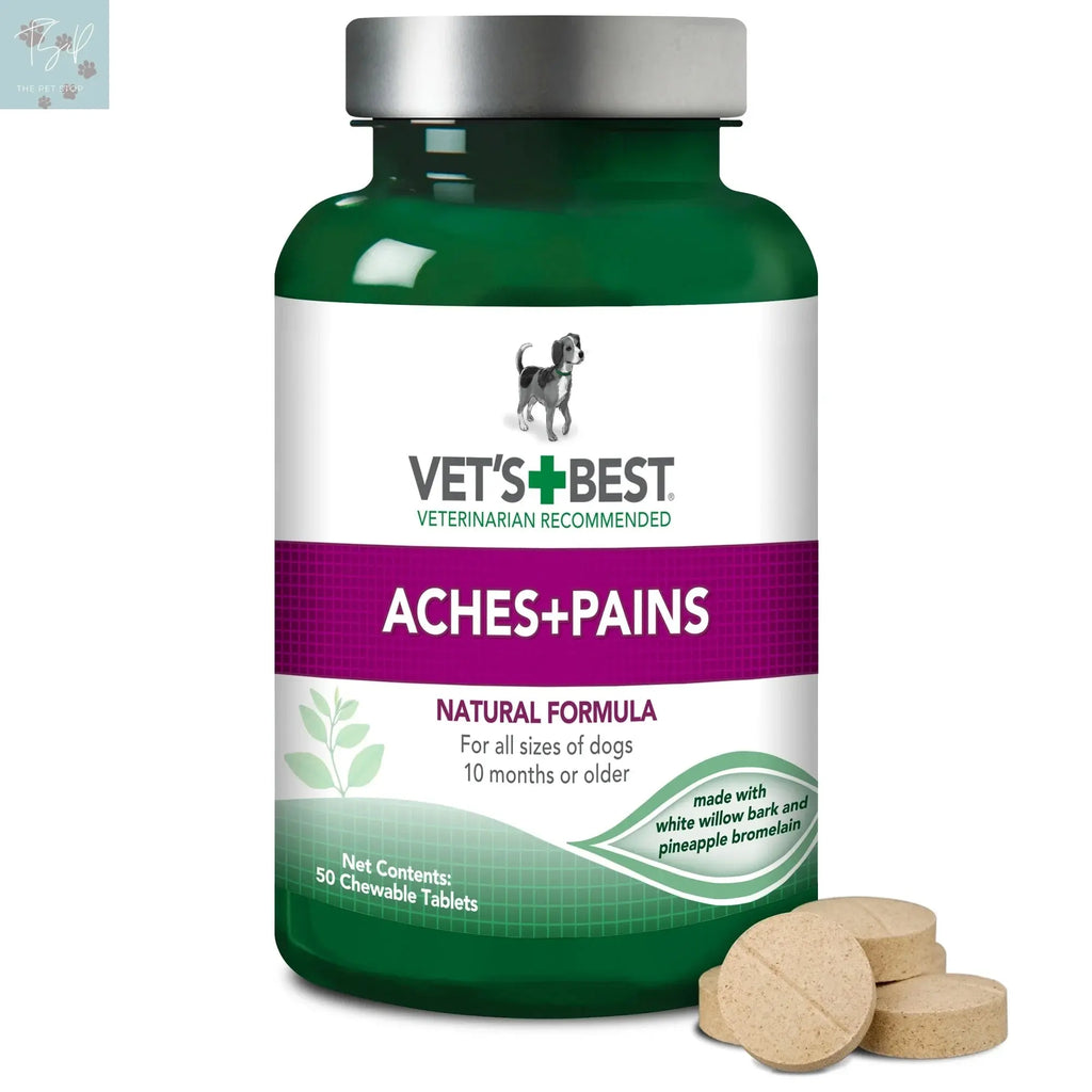 Vet’s Best Hip and Joint Support Supplement for Dogs - 50 Chewable Tablets Vet's Best