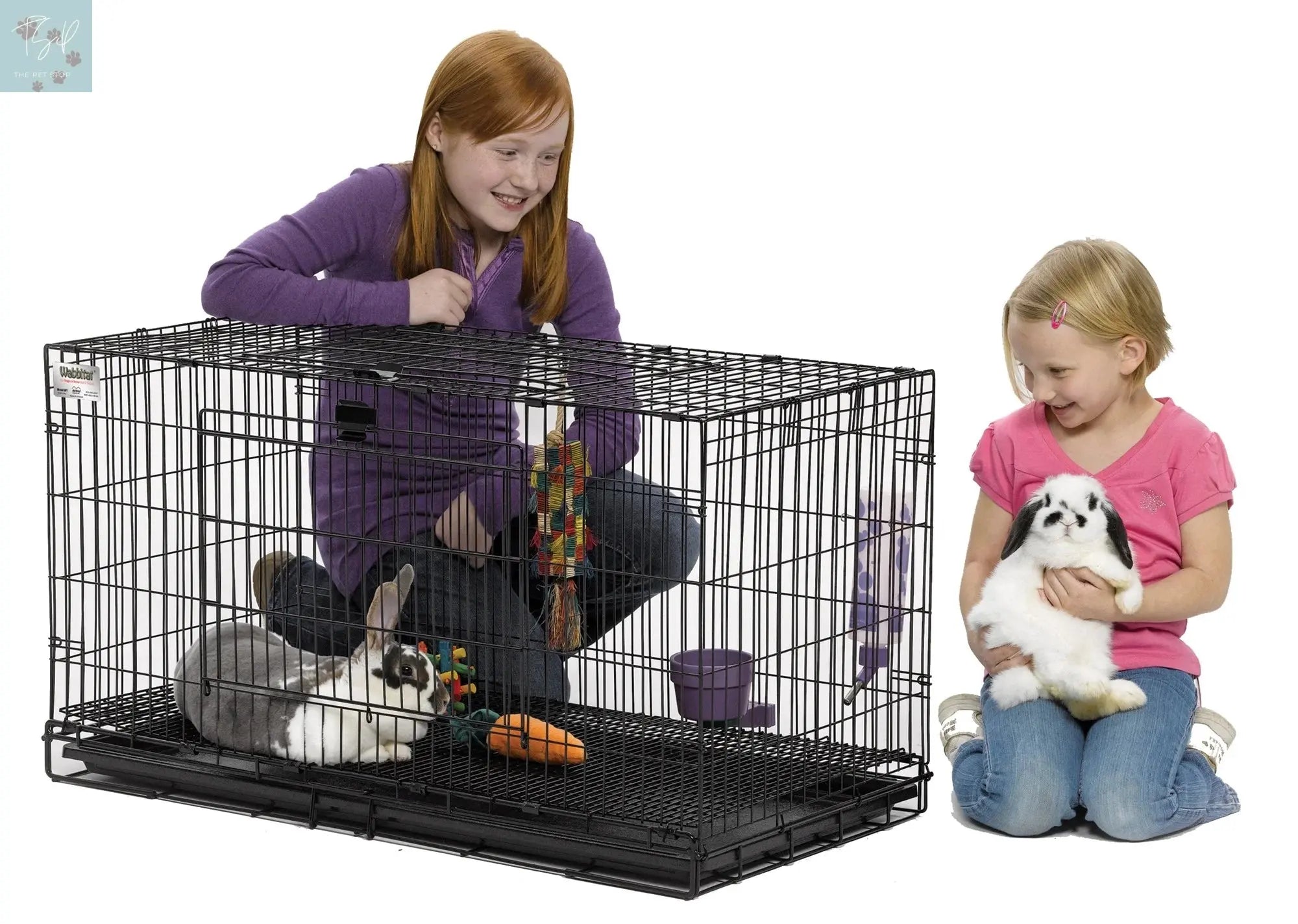 Midwest Homes for Pets Wabbitat Portable Rabbit Habitat Midwest Pet Products