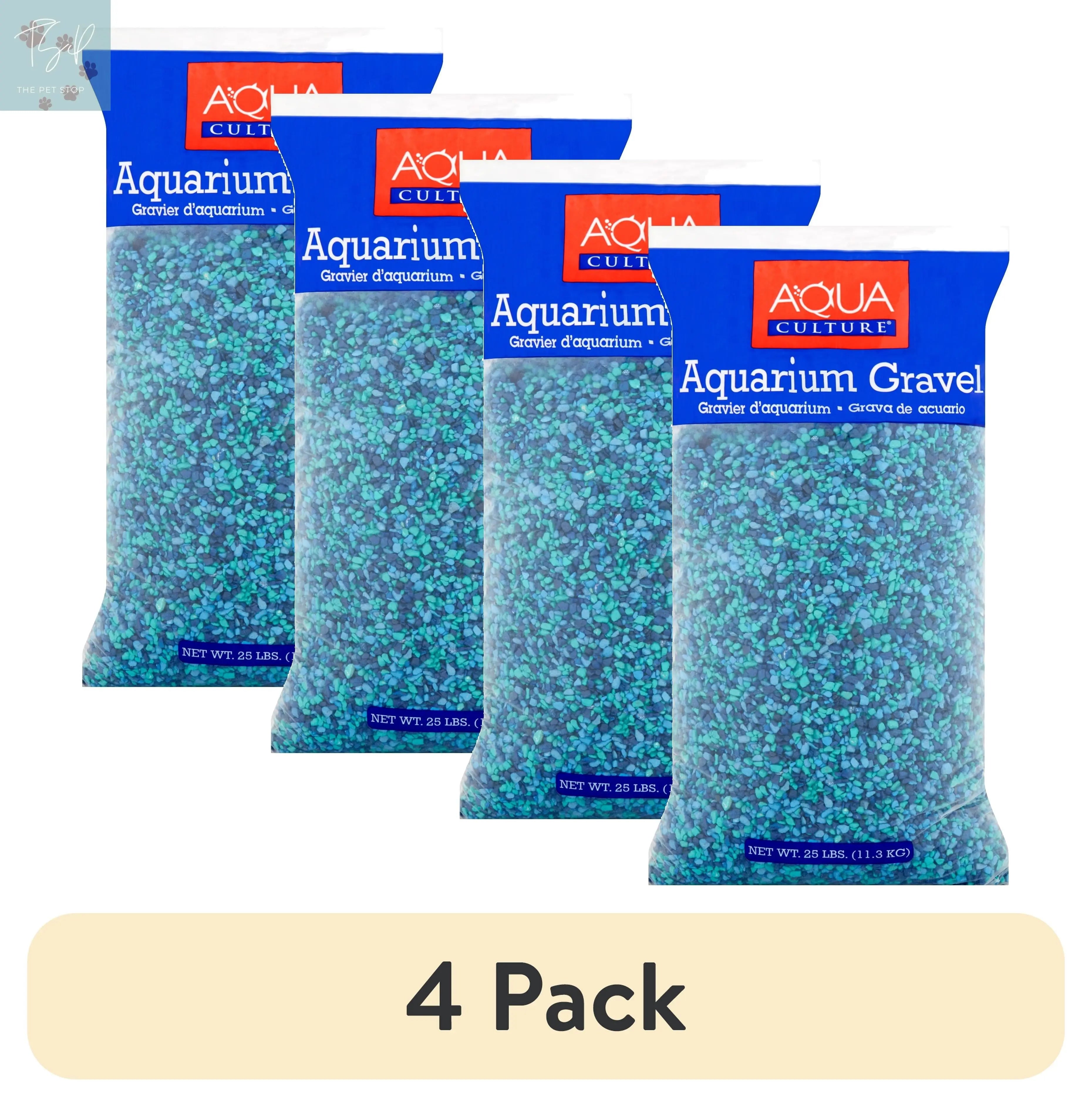 Aqua Culture Aquarium Gravel, Caribbean, 25 Lb Wal-Mart Stores, Inc.