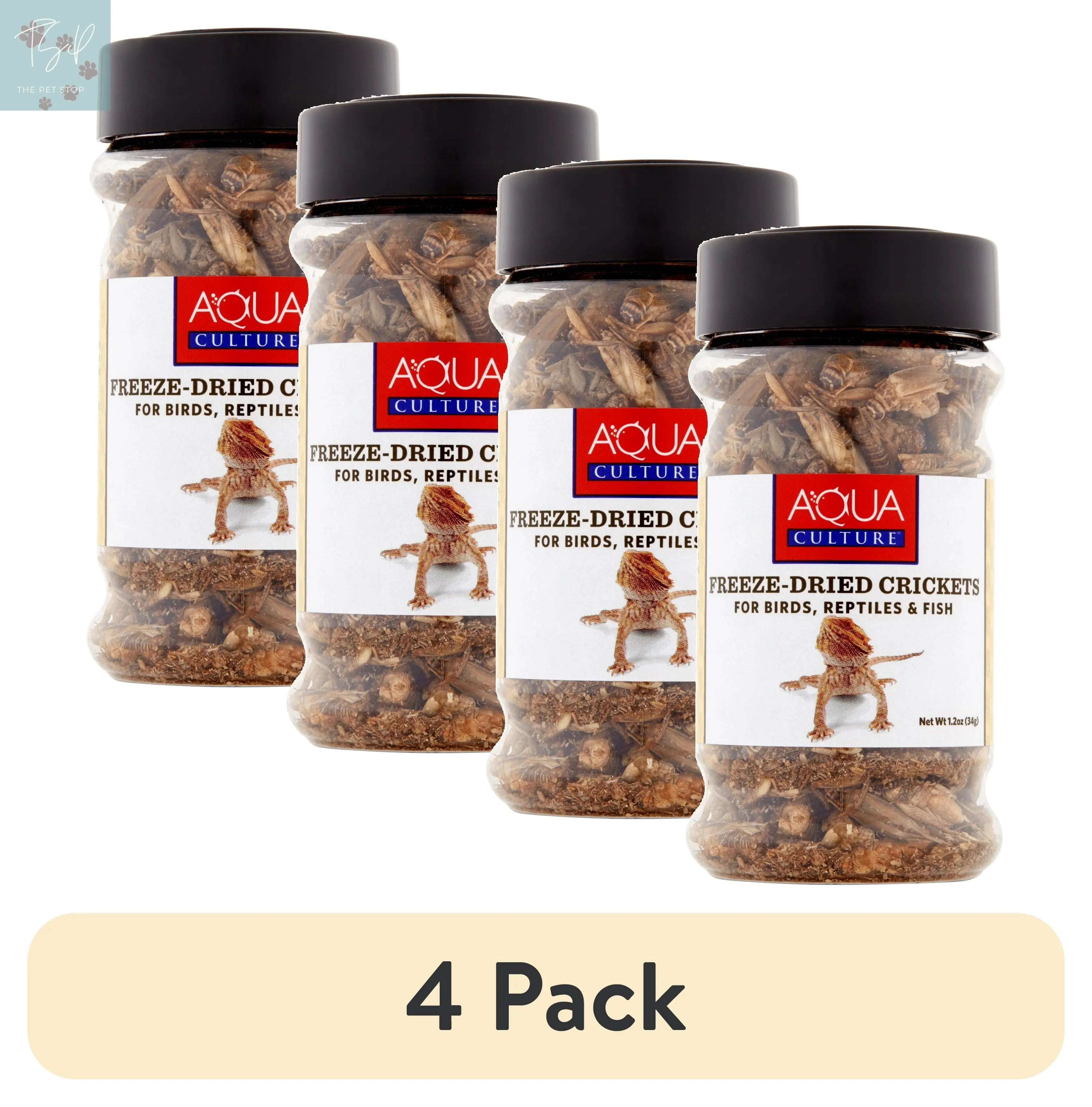 Aqua Culture Freeze-Dried Crickets for Birds, Reptiles & Fish, 1.2 Oz Wal-Mart Stores, Inc.