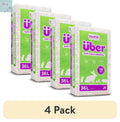(4 Pack) Pets Pick 36L White Uber Pet Bedding, Hamster, Rabbit, Rat American Wood Fibers