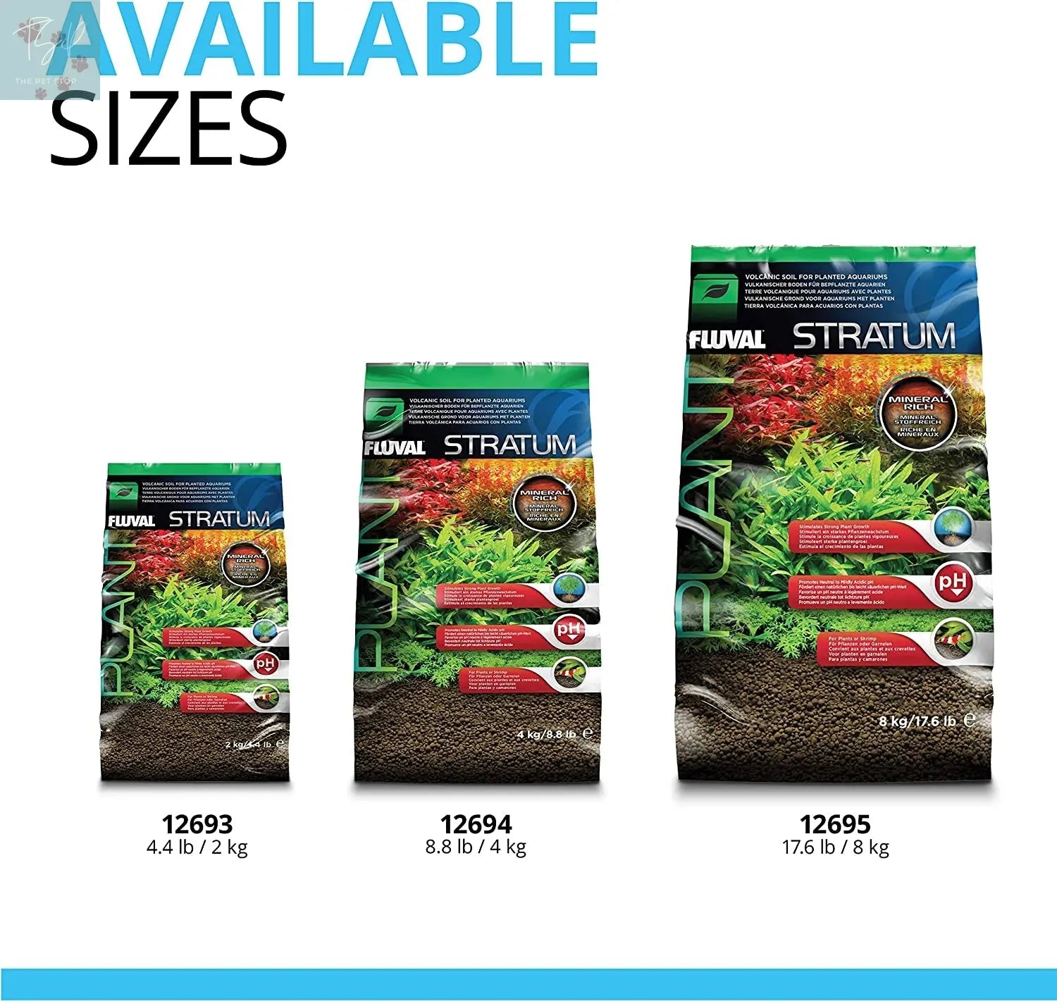 Fluval 12694 Plant and Shrimp Stratum for Freshwater Aquariums, 8.8 lbs – Optimal Substrate for Enhanced Plant Growth and Neutral to Slightly Acidic pH Support Rolf C. Hagen (USA) Corp.