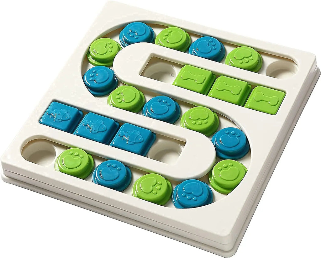 Smart Paws Interactive Pet Puzzle Toy with 25 Holes - Mental Stimulation Treat Dispenser and Enrichment Game for Dogs and Cats of All Sizes YILEPET