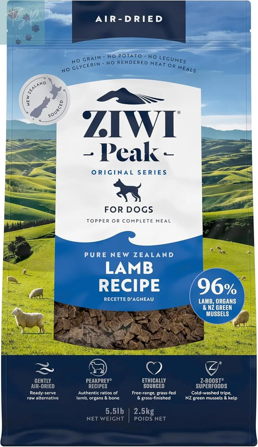 ZIWI Peak Air-Dried Dog Food - Tripe & Lamb Formula, All-Natural, High Protein, Grain-Free, Limited Ingredient with Superfoods (35.2 oz) ZIWI