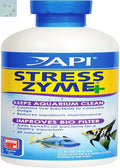 API Stress Zyme Aquarium Cleaning Solution for Freshwater and Saltwater - 16 Ounce Bottle Mars Fishcare