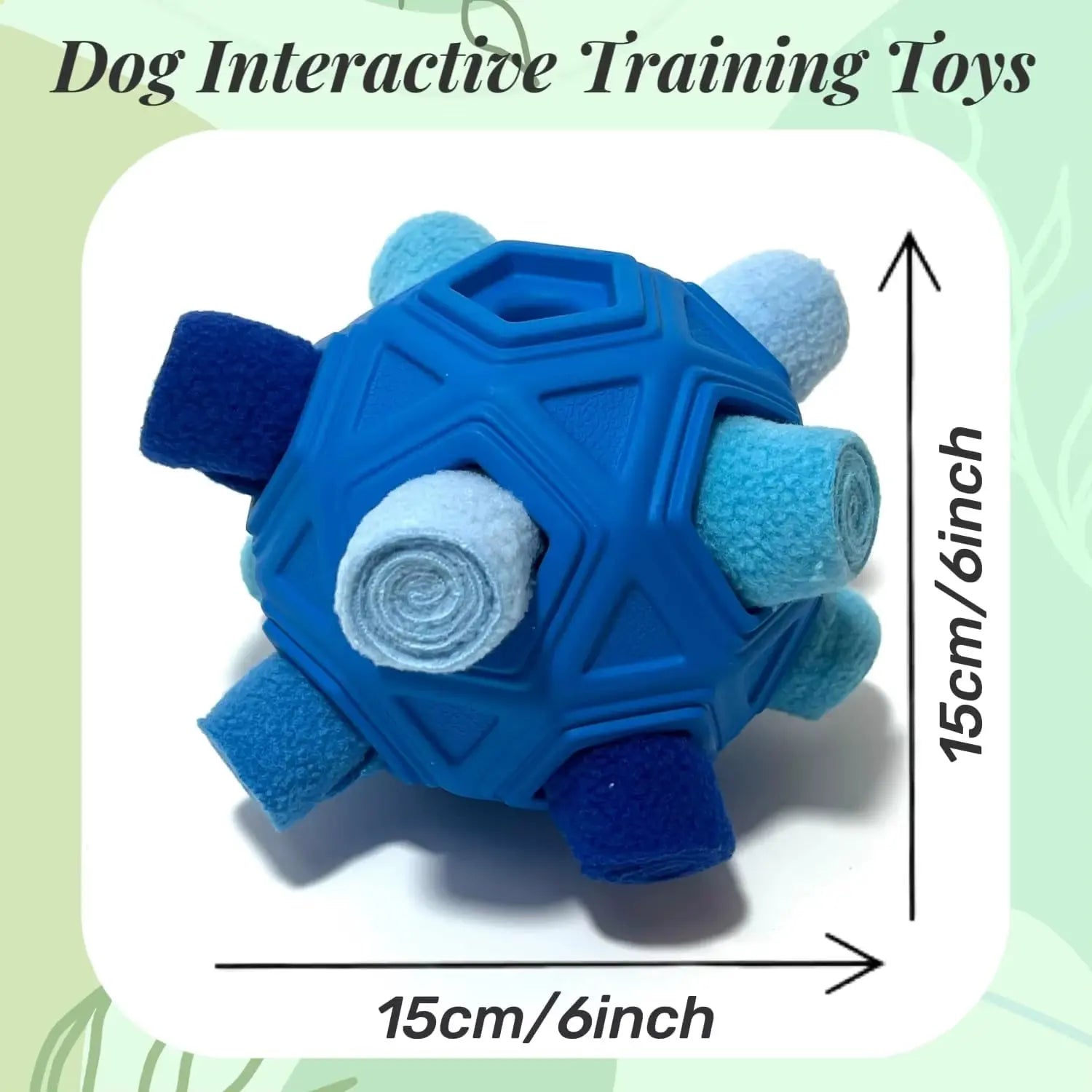 Revolutionary Unbreakable Snuffle Ball for Dogs - Engage, Play, and Feed with This Interactive Treat Dispenser NONE