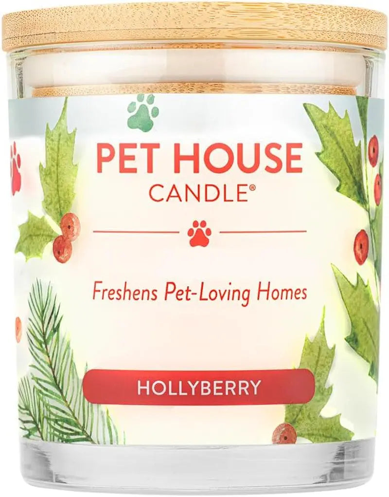 Elevate Your Home with One Fur All's Pumpkin Spice Pet House Candles - Long-Lasting, Eco-Friendly Odor Eliminators (Set of 2) One Fur All