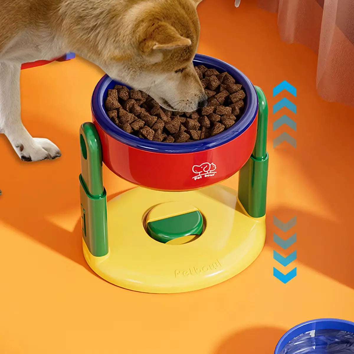 Elevate Your Pet's Dining Experience with the Adjustable Height Suction Cup Bowl - Perfect for Dogs and Cats! NONE