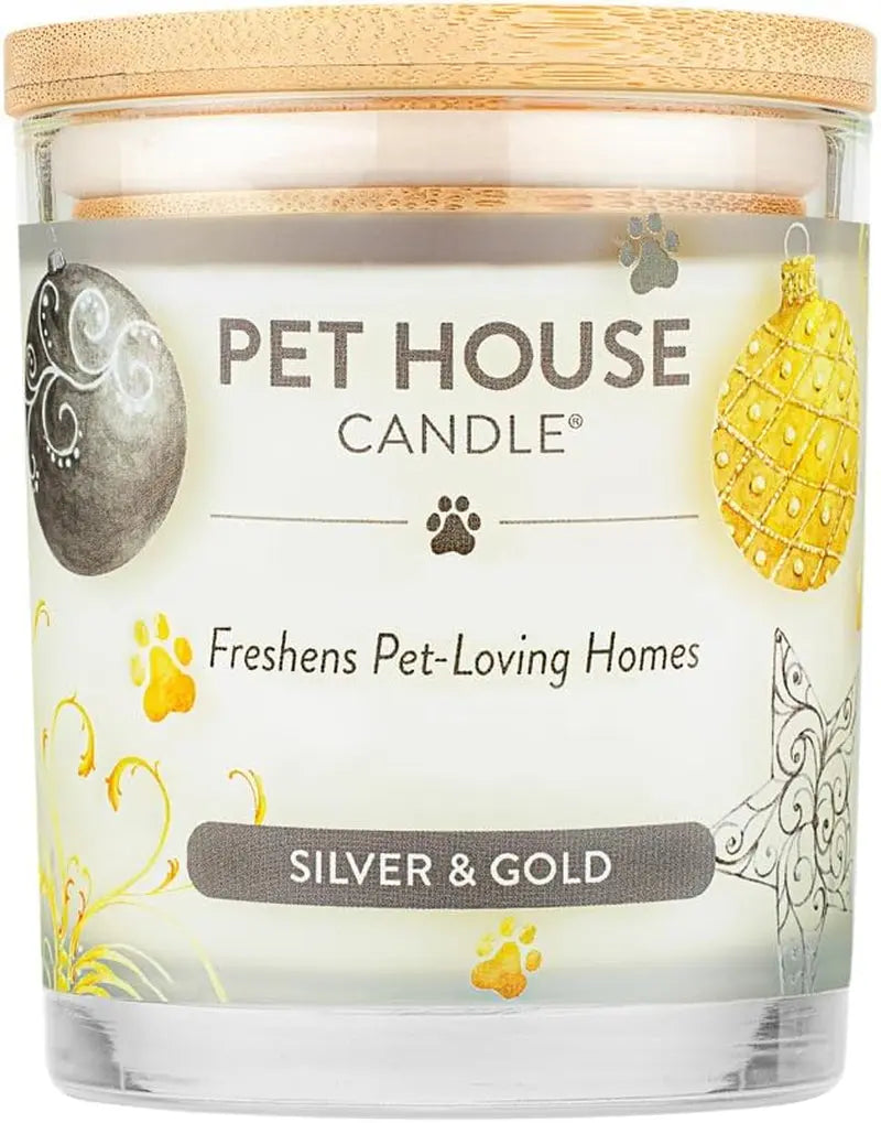Elevate Your Home with One Fur All's Pumpkin Spice Pet House Candles - Long-Lasting, Eco-Friendly Odor Eliminators (Set of 2) One Fur All