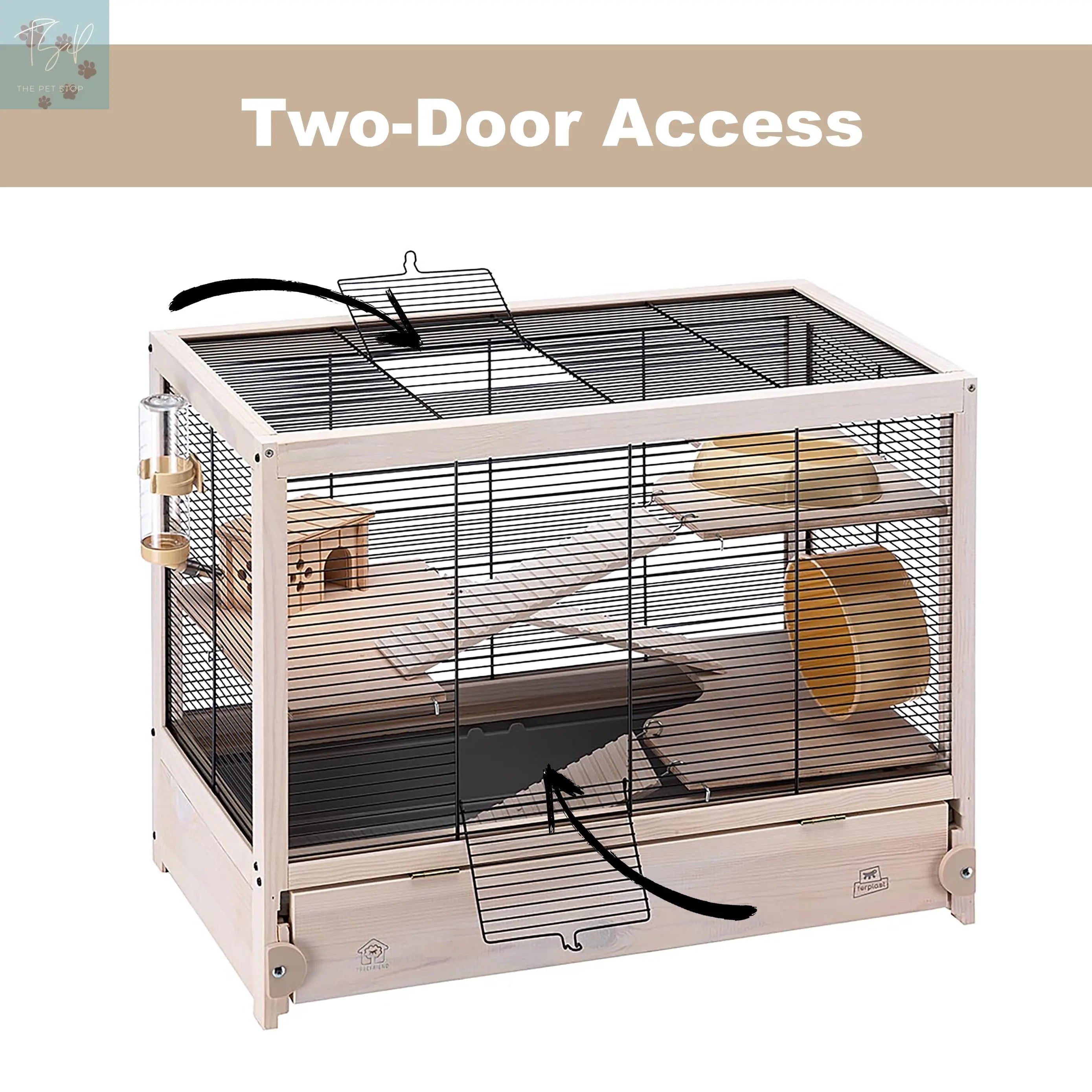 Ferplast Hamsterville Hamster Cage Mid-west Metal Products Co Inc