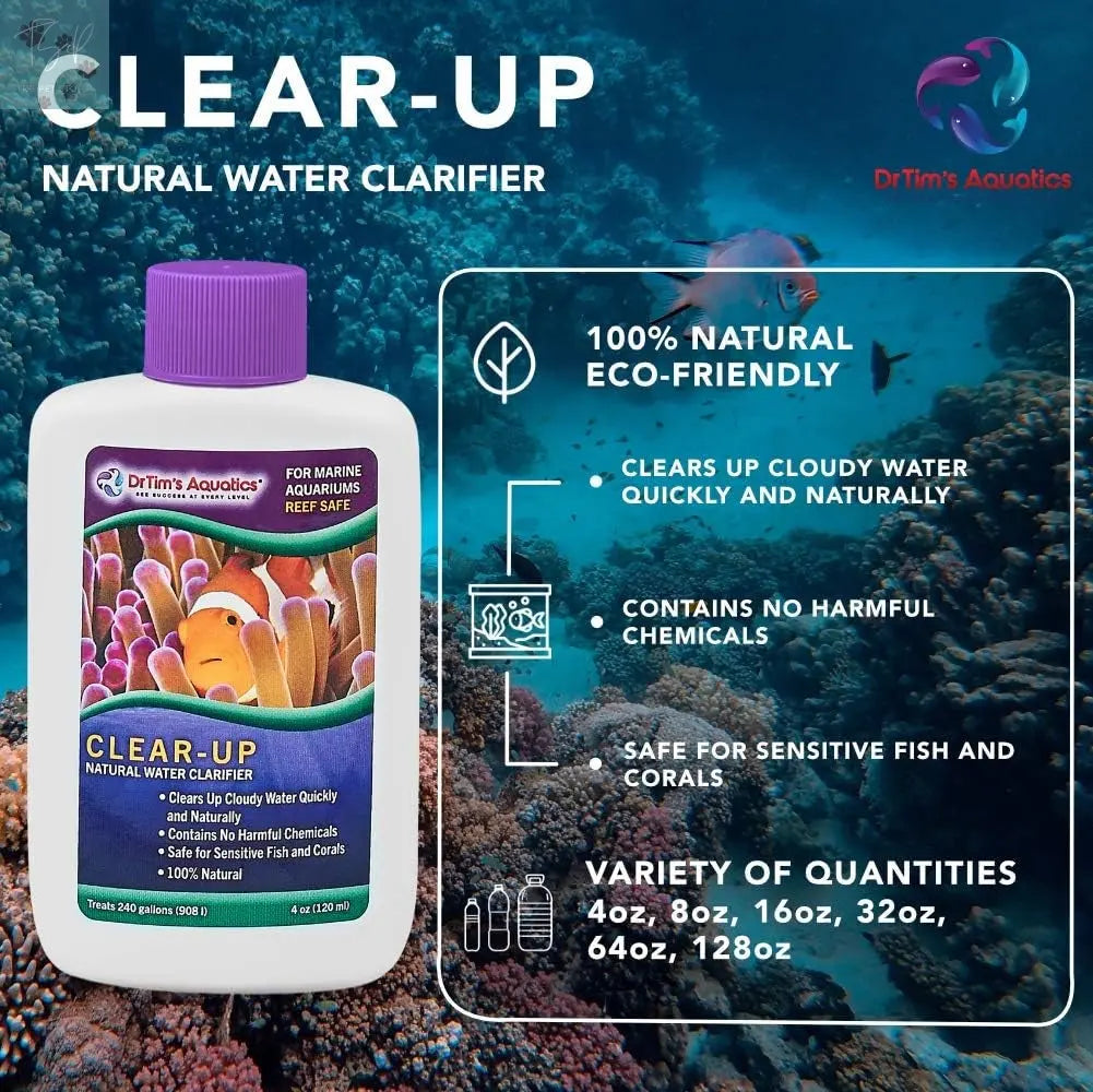 Drtim's Aquatics Reef Clear-Up, 4 oz DrTim's Aquatics