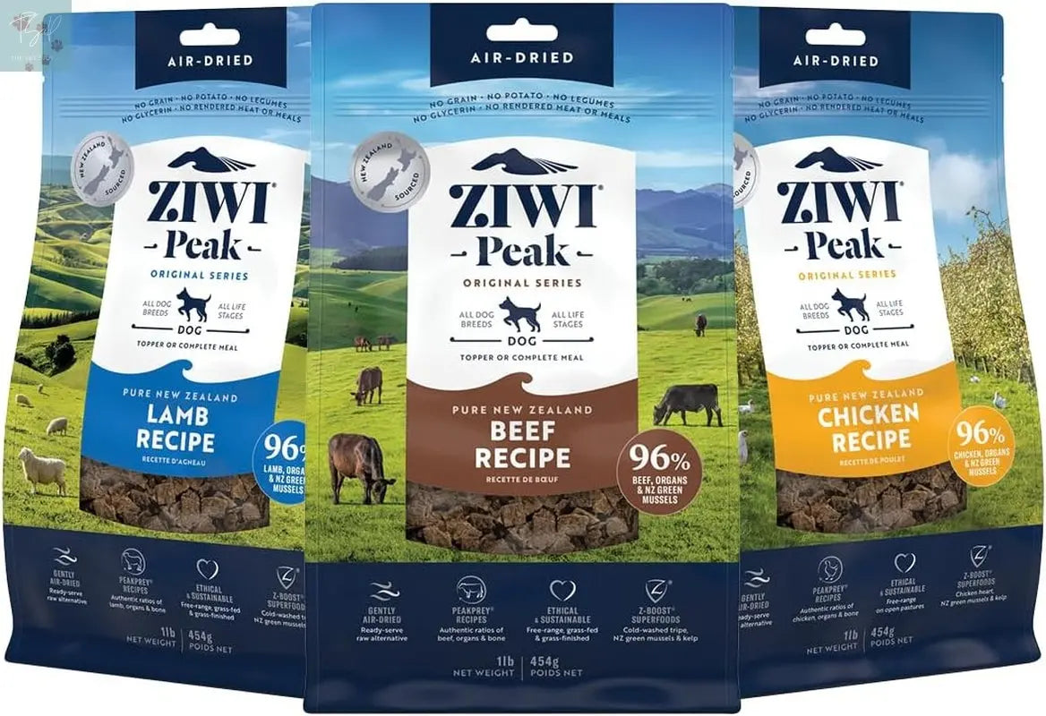 ZIWI Peak Air-Dried Dog Food - Tripe & Lamb Formula, All-Natural, High Protein, Grain-Free, Limited Ingredient with Superfoods (35.2 oz) ZIWI