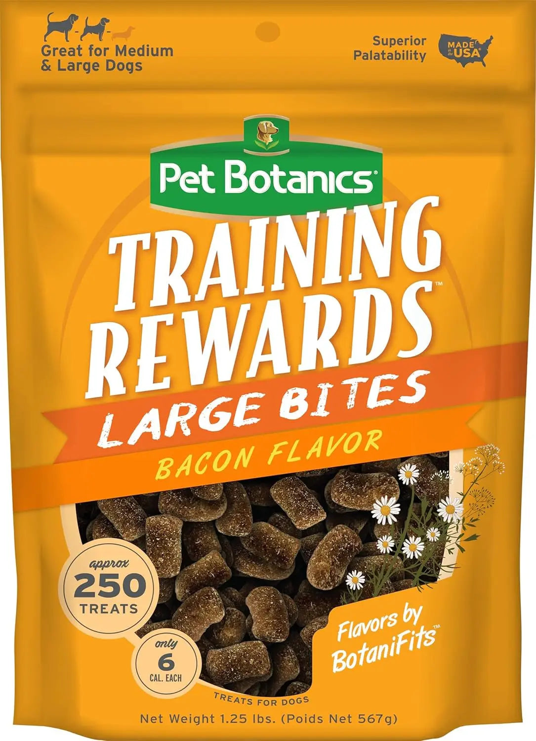 Deliciously Soft & Chewy Training Treats for Dogs - Pet Botanics 10 oz. Mini Chicken Flavor Rewards, Perfect for All Breeds! Pet Botanics