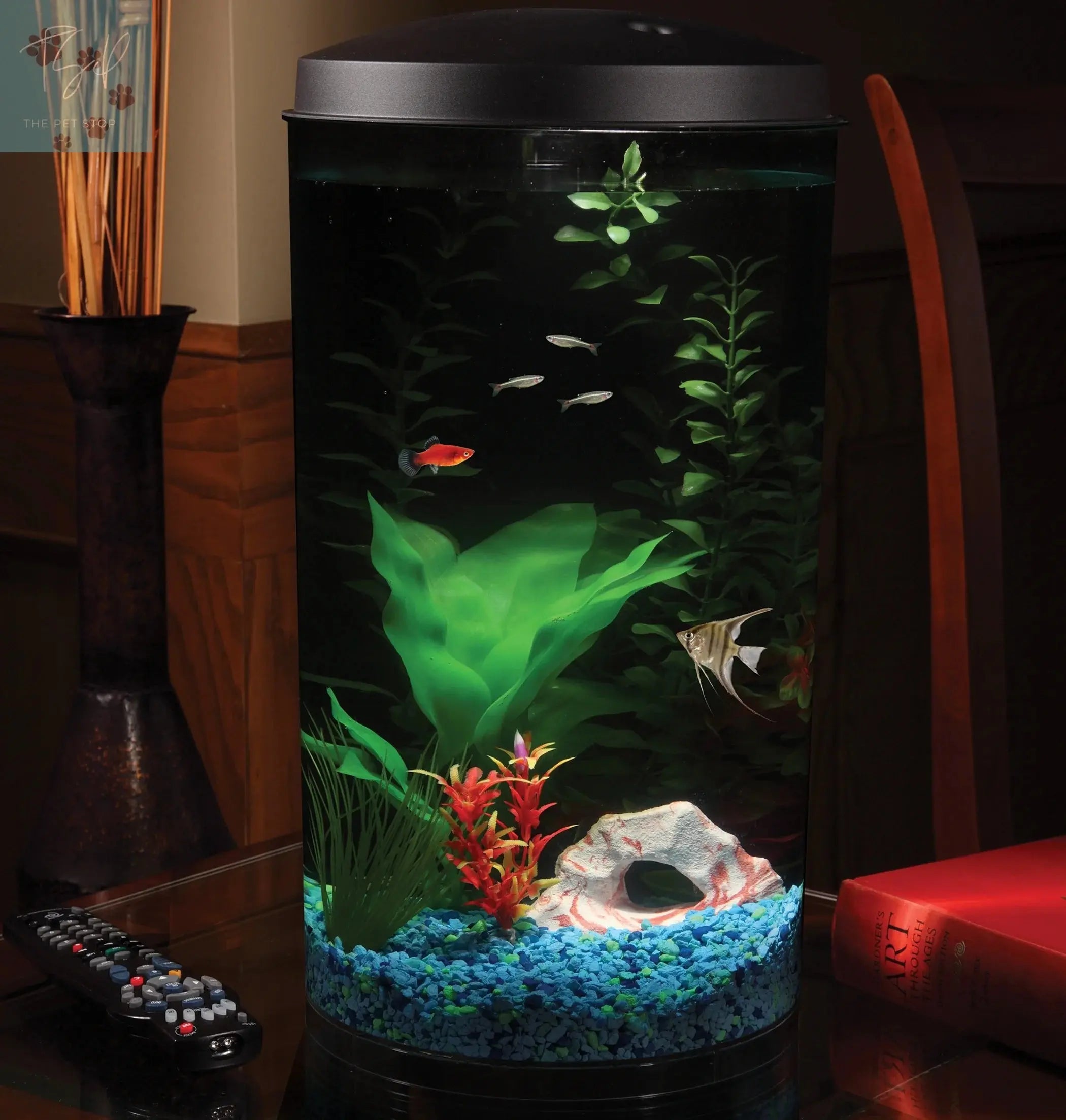 Aqua Culture Aquarium Gravel, Blue, 5-Pound Wal-Mart Stores, Inc.