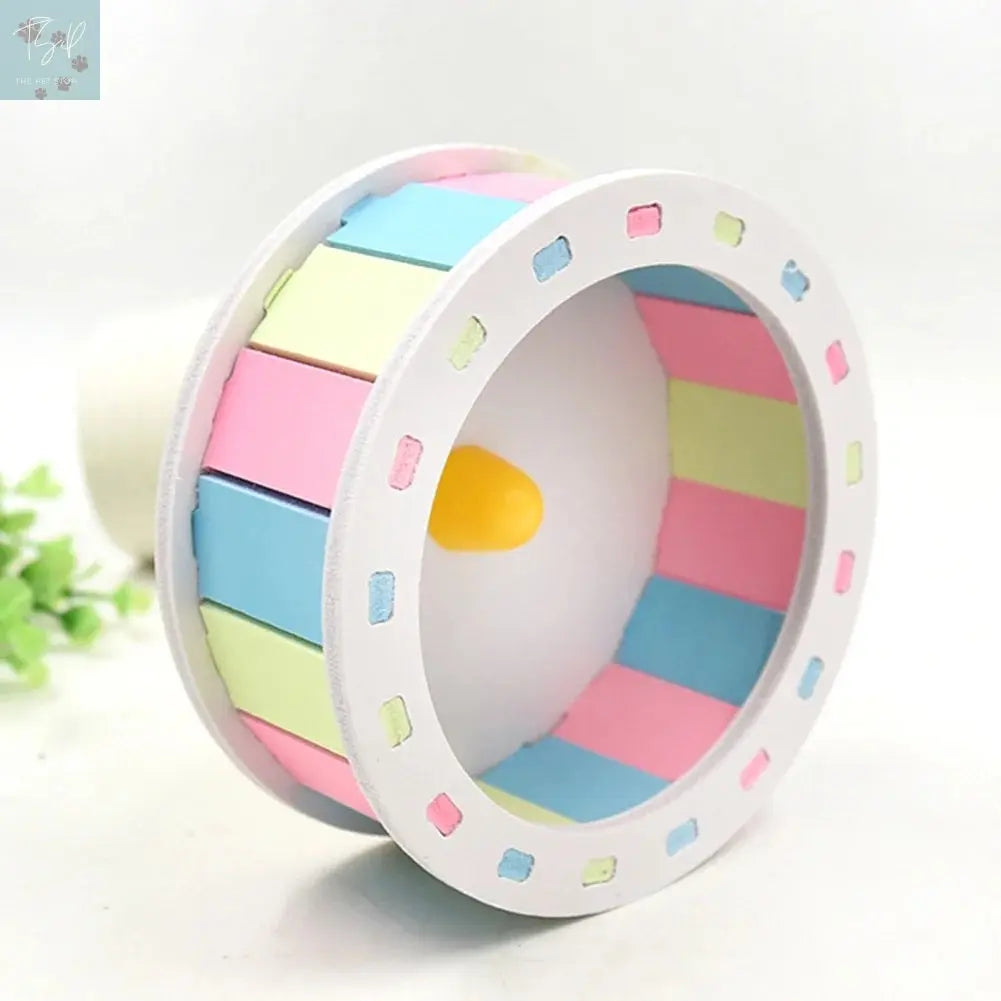 Hamster Wheel, Silent Hamster Exercise Wheel, Cage Activity Accessories Running/Playing Toy for Rats Gerbils Chinchillas Mice Hedgehogs Guinea Pigs and Other Small Animal GMMGLT