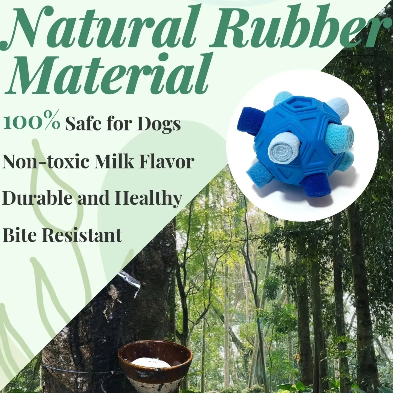 Revolutionary Unbreakable Snuffle Ball for Dogs - Engage, Play, and Feed with This Interactive Treat Dispenser NONE