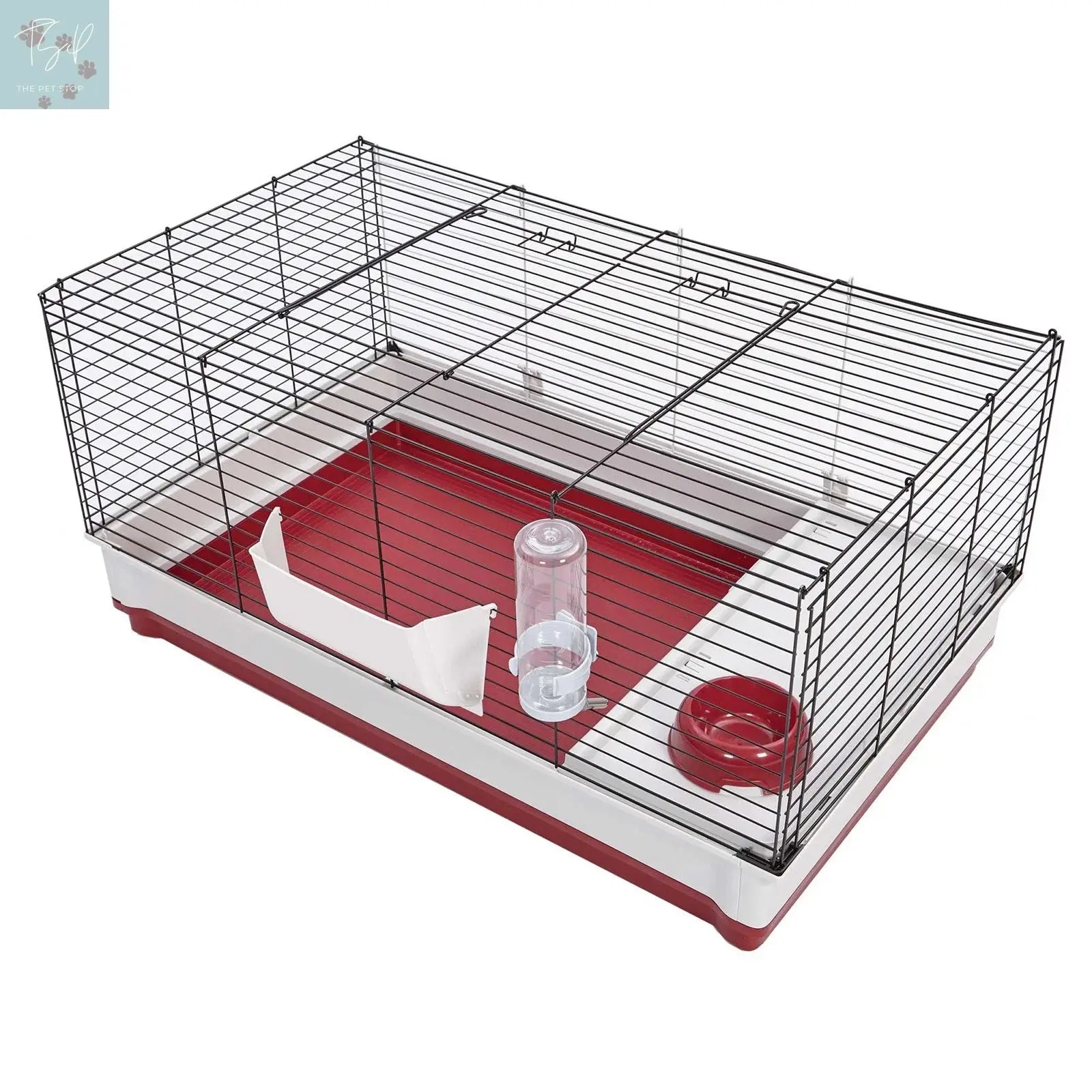 Midwest Homes for Pets Wabbitat Deluxe Rabbit and Small Animal Habitat, 39.5" L x 23.75" W x 19.75" H Mid-West Metal Products