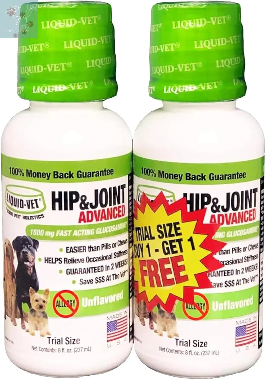 K9 Hip & Joint Advanced Formula - Bacon Flavor, 8 Oz Trial Size Animal Busines Concepts dba Cool PET Holistic