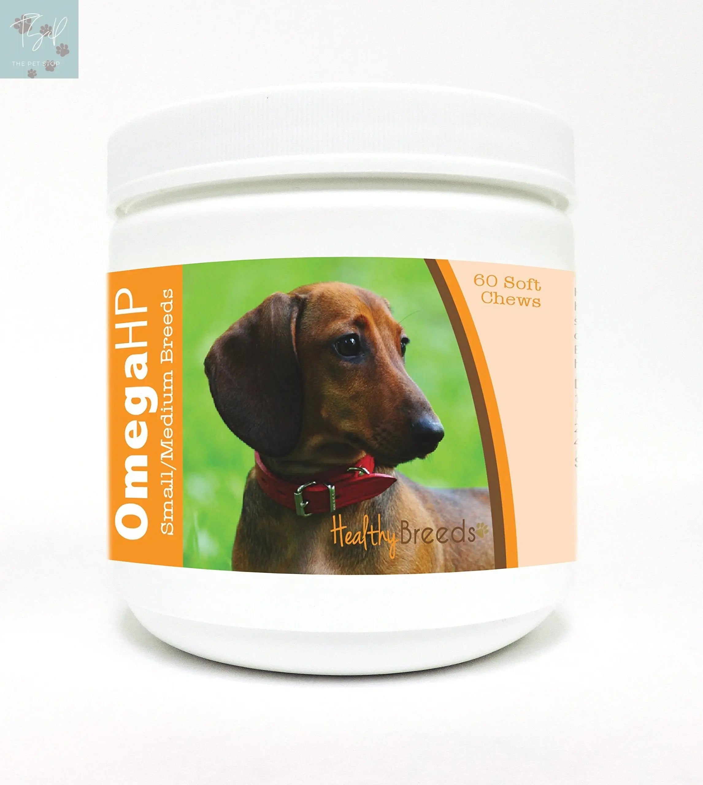 Healthy Breeds Dachshund Omega HP Fatty Acid Soft Chews for Skin and Coat Support Healthy Breeds