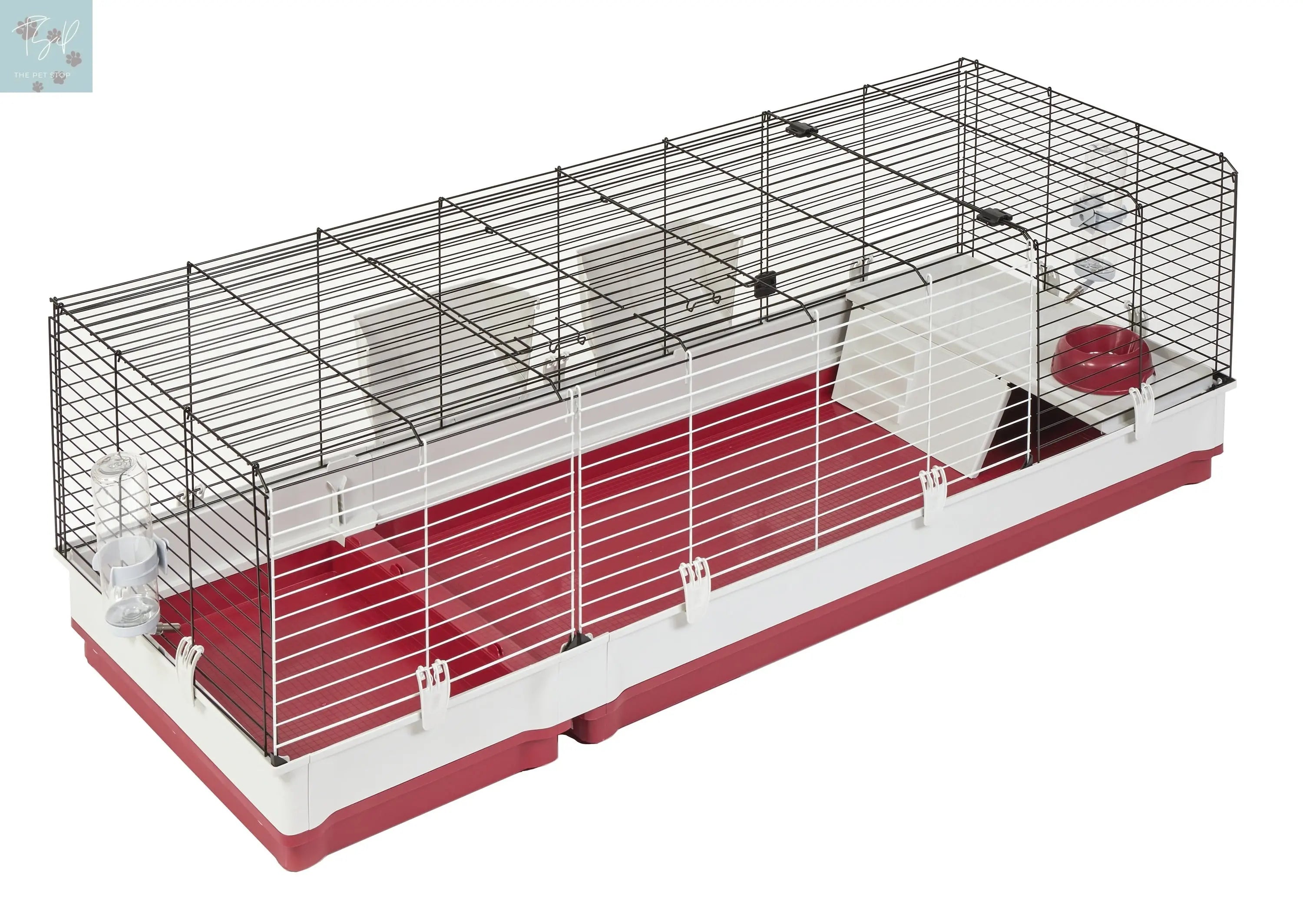 Midwest Homes for Pets Wabbitat Deluxe Rabbit and Small Animal Habitat, 39.5" L x 23.75" W x 19.75" H Mid-West Metal Products