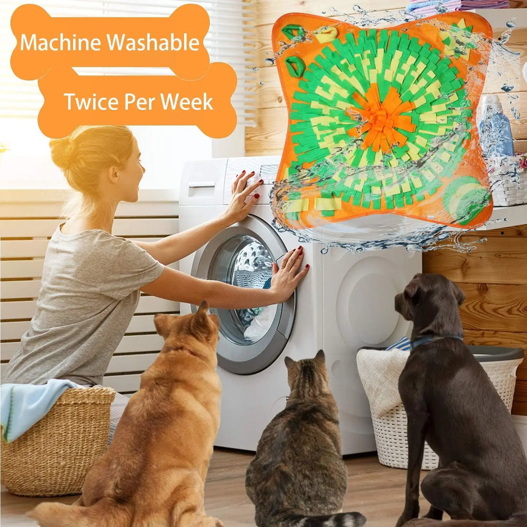Engaging Pet Snuffle Mat for Dogs - Interactive Foraging Puzzle for Indoor & Outdoor Fun! Shenzhen Zhongji Industrial CO.,Ltd