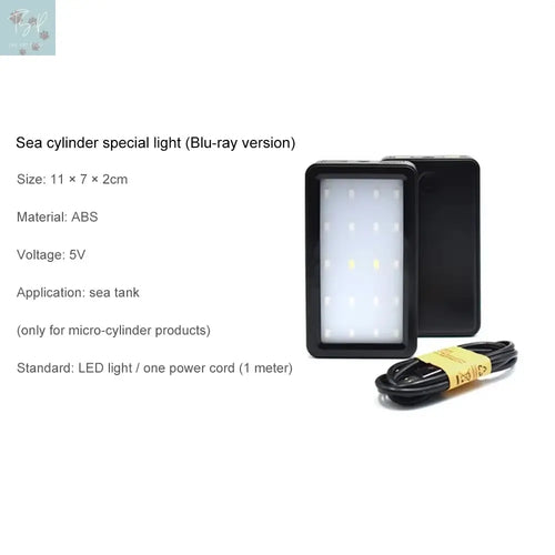 1.5L Mini Betta Fish Tank - Desktop Aquatic Decor with Water Filter, USB Air Pump, and LED Lighting NONE