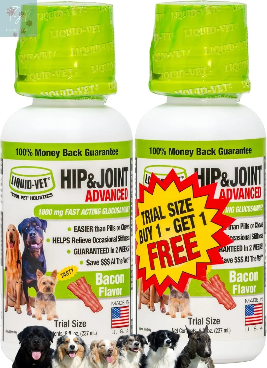 Liquid-Vet K9 Advanced Hip & Joint Formula, Unflavored, 32 oz Animal Busines Concepts dba COOL PET Holistic