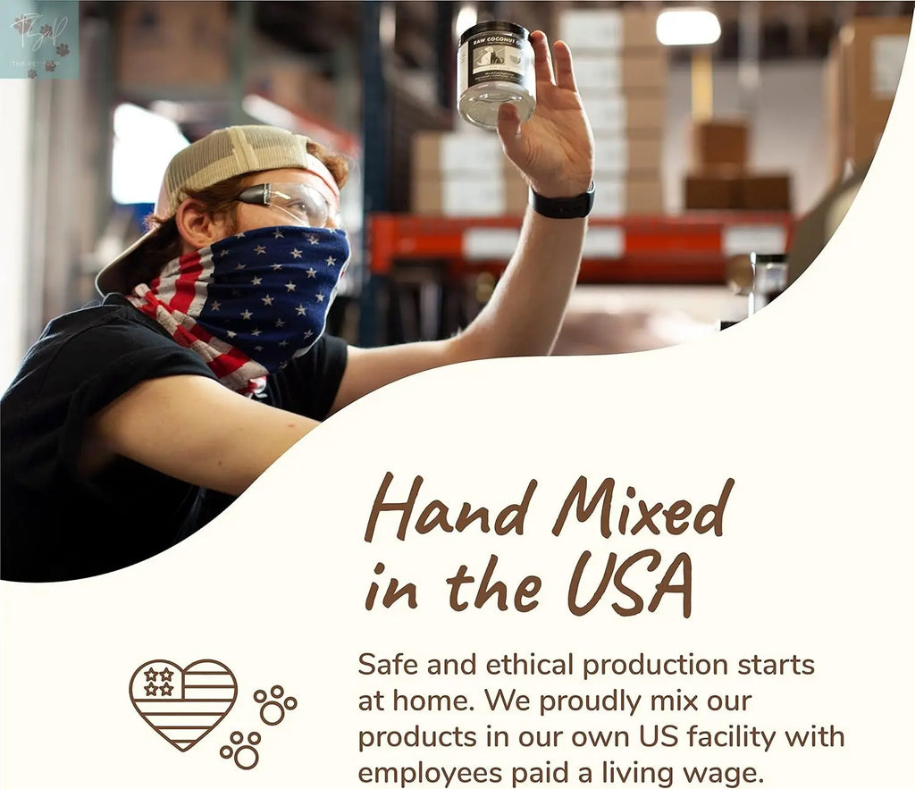 Kin+Kind Calming Supplement for Dogs and Cats – Natural Calming Support with Organic Chamomile, Thyme, Apple Pomace, Ginger, and Coconut – Veterinarian Formulated – Made in the USA – 8 Oz kin+kind