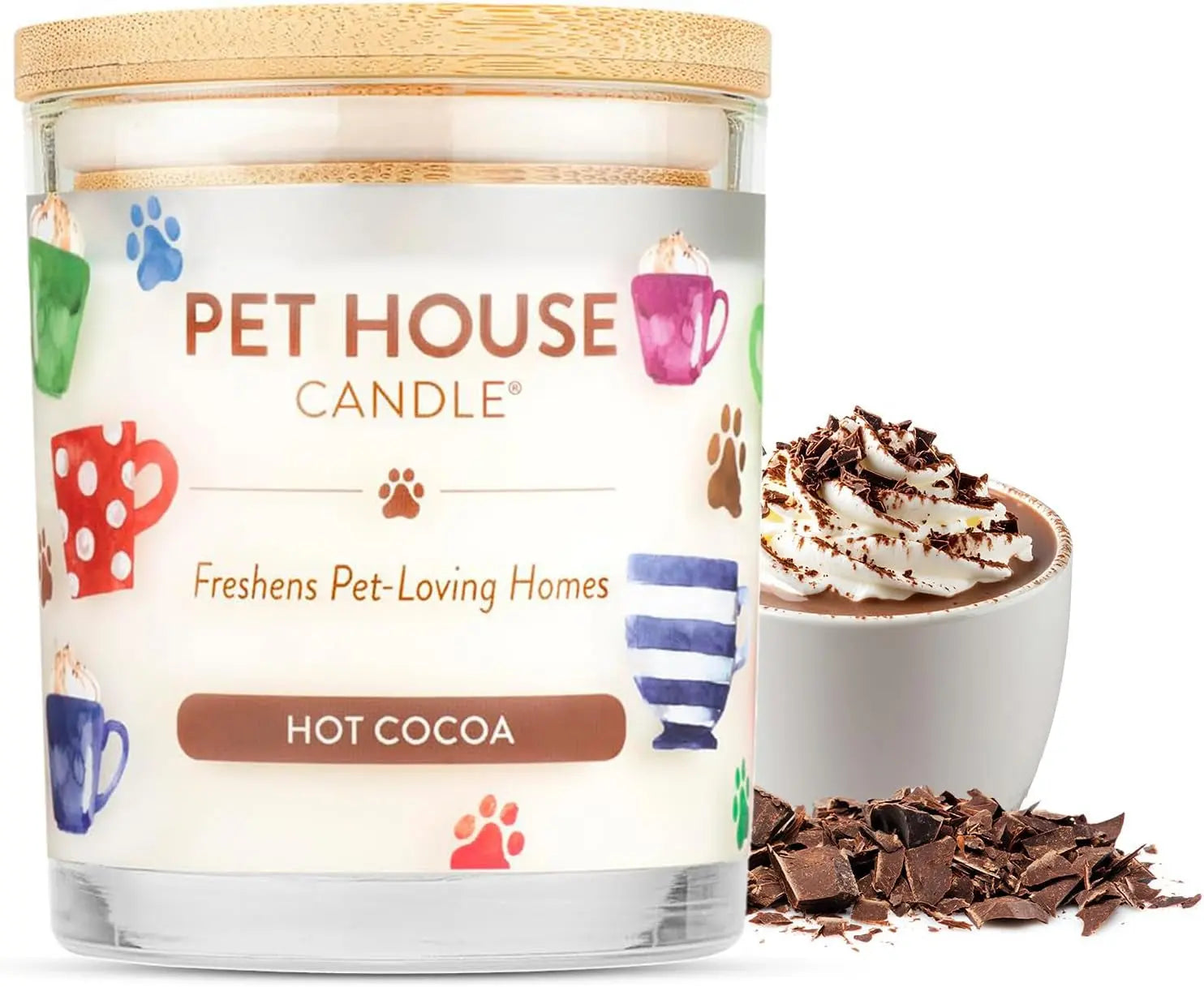Elevate Your Home with One Fur All's Pumpkin Spice Pet House Candles - Long-Lasting, Eco-Friendly Odor Eliminators (Set of 2) One Fur All