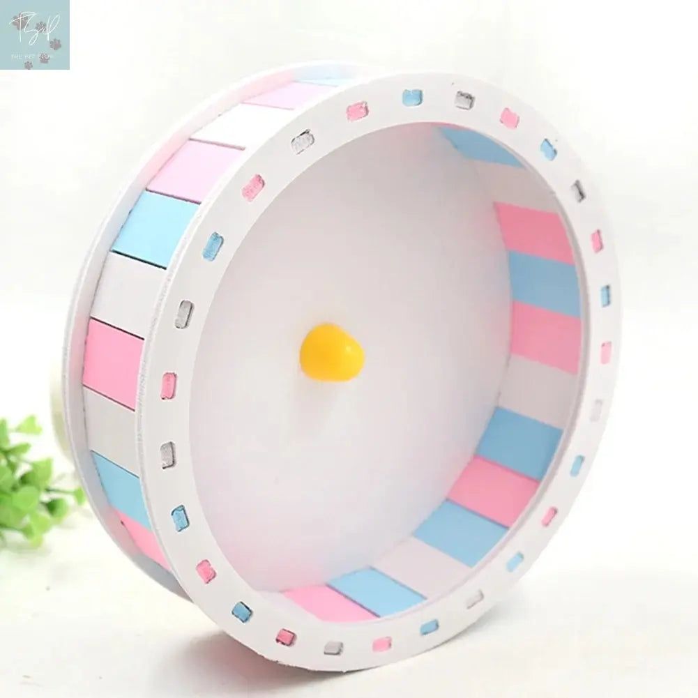 Hamster Wheel, Silent Hamster Exercise Wheel, Cage Activity Accessories Running/Playing Toy for Rats Gerbils Chinchillas Mice Hedgehogs Guinea Pigs and Other Small Animal GMMGLT