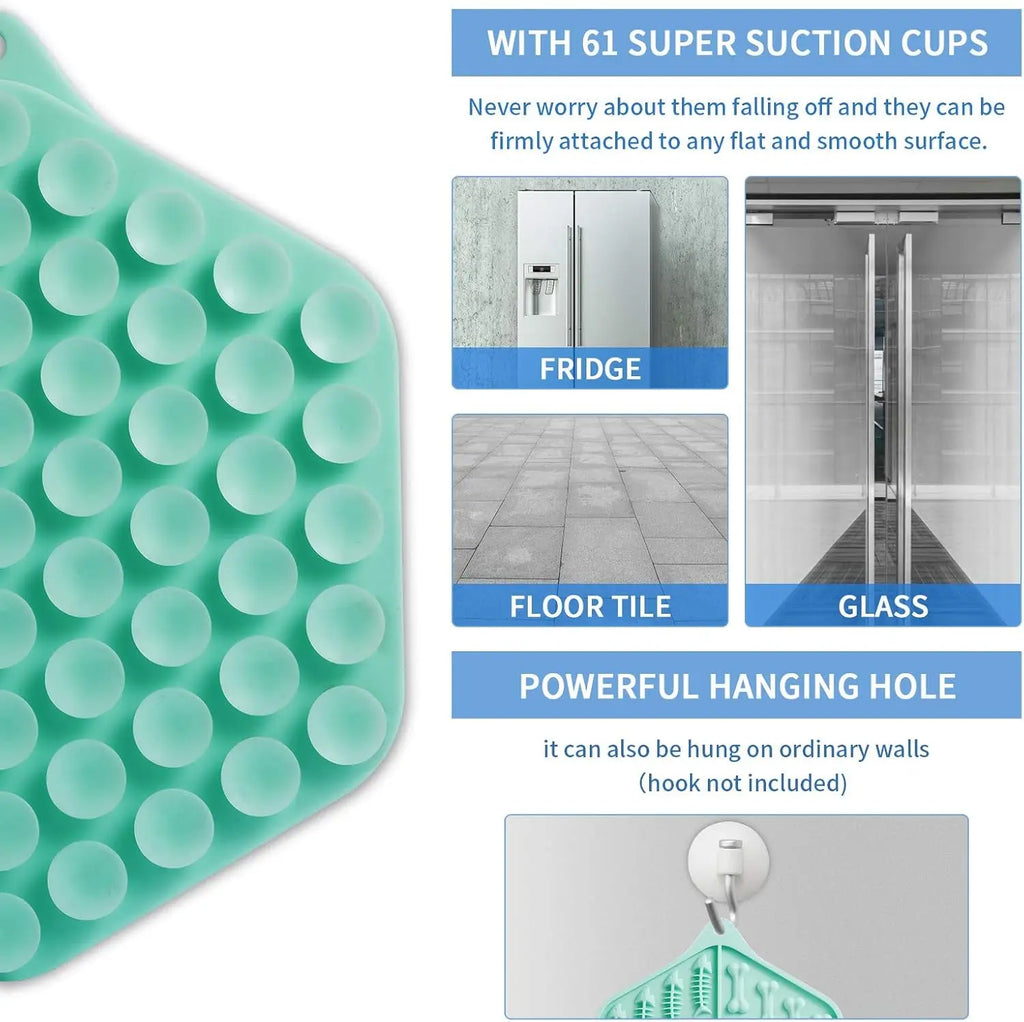 Ultimate Pet Feeding Mat for Dogs and Cats - Anxiety Relief & Engaging Snuffle Activity for Mess-Free Mealtime Fun! HOPECENTER