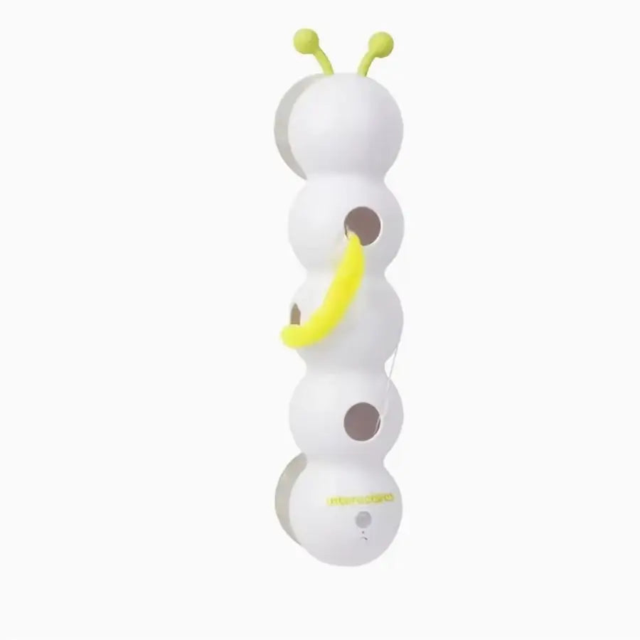 Interactive Electric Caterpillar Toy for Cats with Suction Cup - Self-Entertainment and Boredom Relief Device NONE