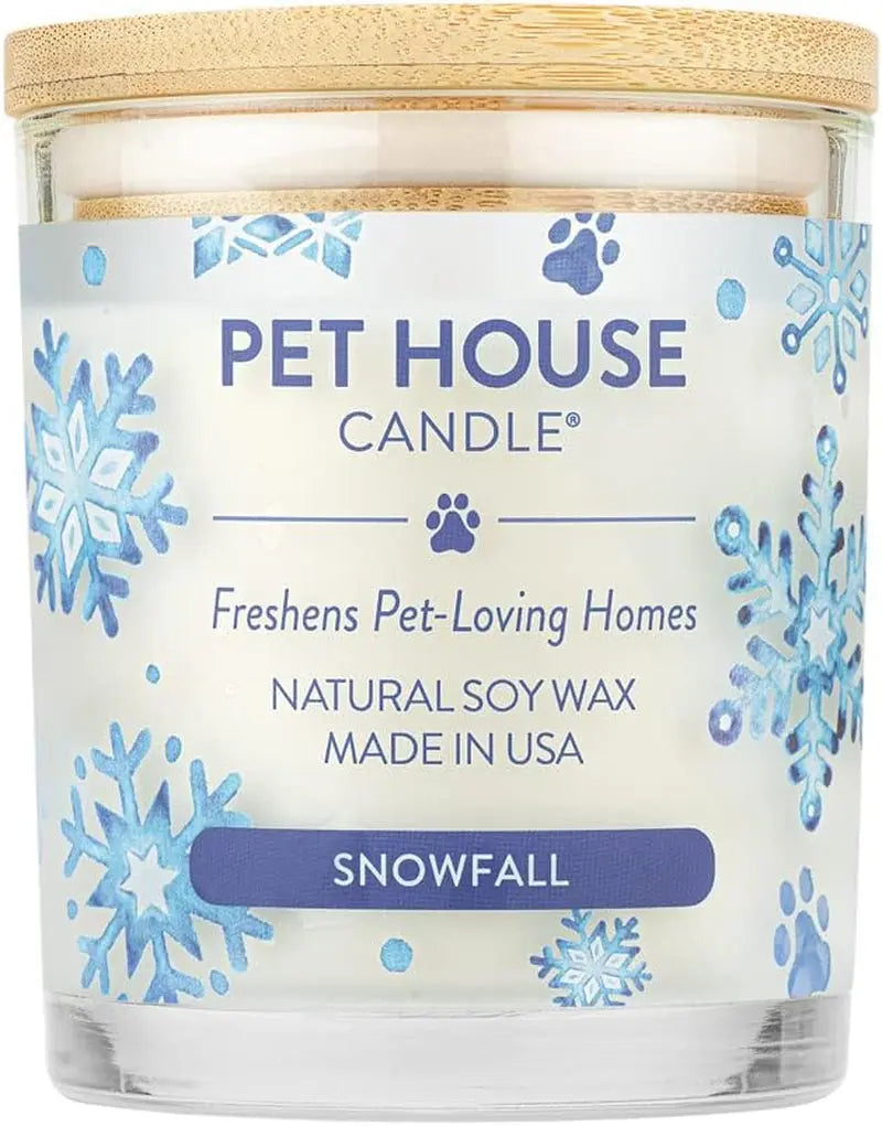 Elevate Your Home with One Fur All's Pumpkin Spice Pet House Candles - Long-Lasting, Eco-Friendly Odor Eliminators (Set of 2) One Fur All