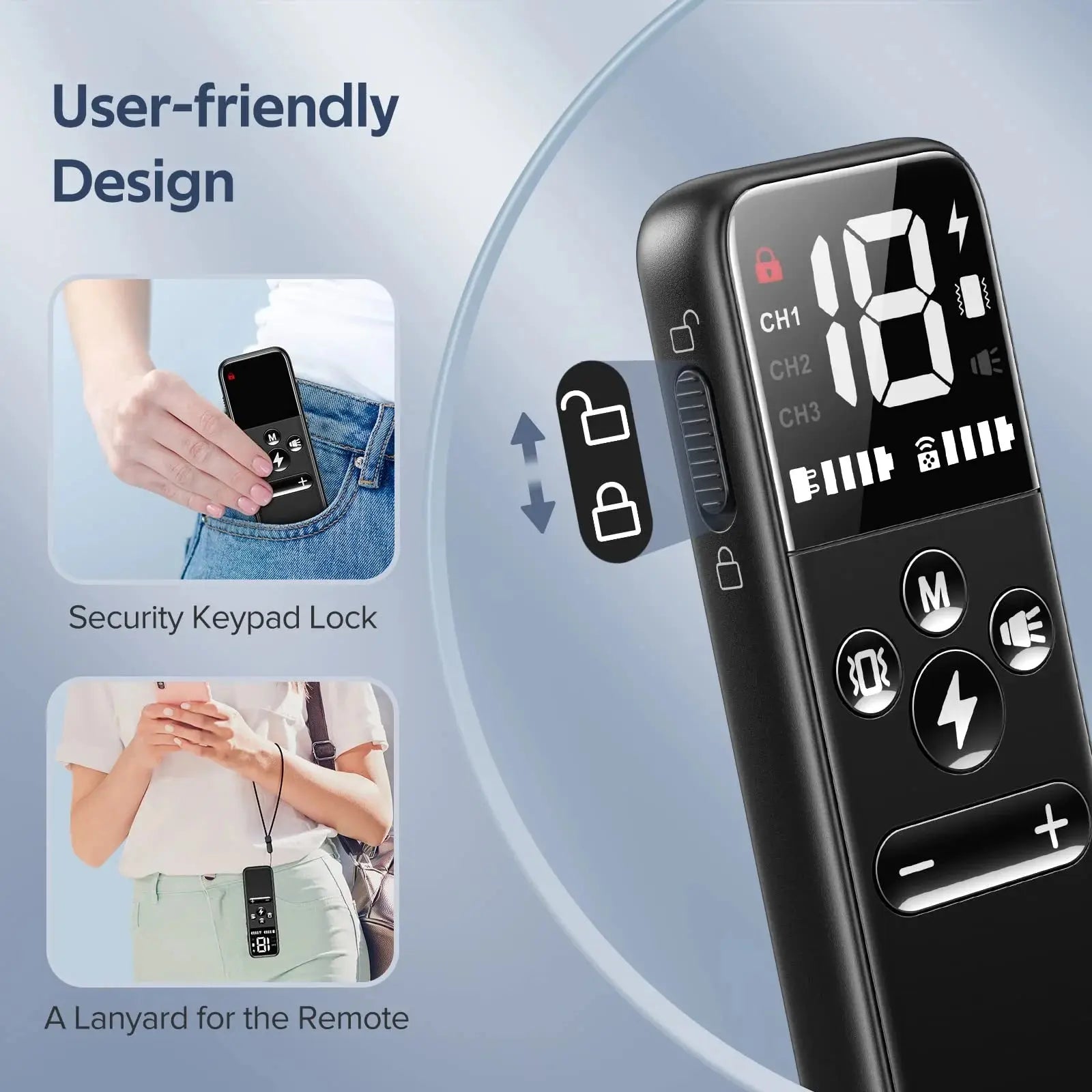 MUOKLGH Waterproof Dual Dog Training Collar with Remote - 3 Adjustable Training Modes for All Breeds, Perfect for Multi-Dog Households MUOKLGH