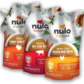 Nulo Freestyle Premium Bone Broth Food Topper for Cats & Dogs - Pack of 3, 20 Fl Oz | Boosts Coat & Skin with Collagen & Chondroitin! Nulo