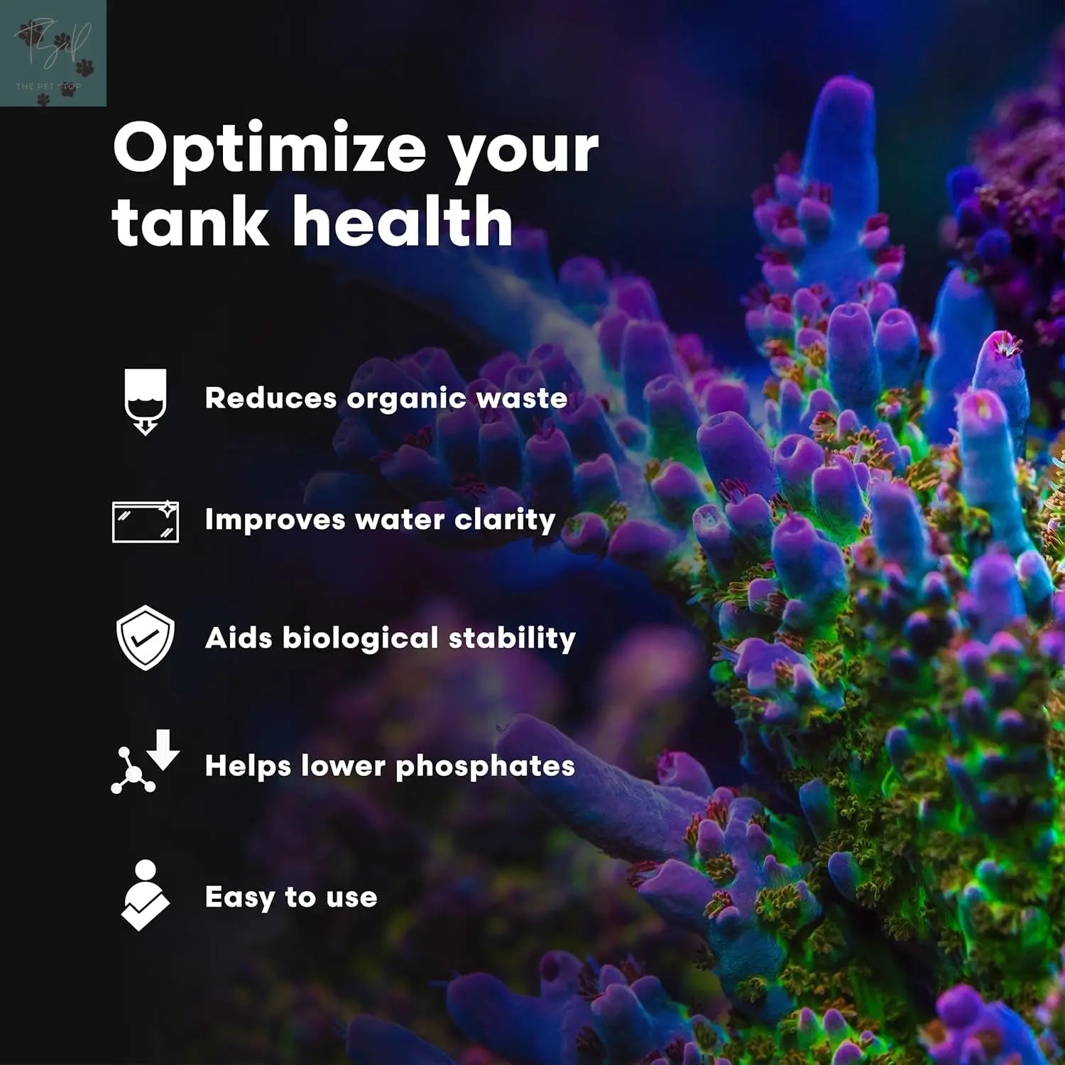 Continuum Aquatics Bactergen M – Marine Nitrifying Bacteria and Waste Reducer for Clear Water and Reduced Ammonia, Nitrites, and Phosphates – Safe for Reef and Fish – 250 mL TopDawg Pet Supply